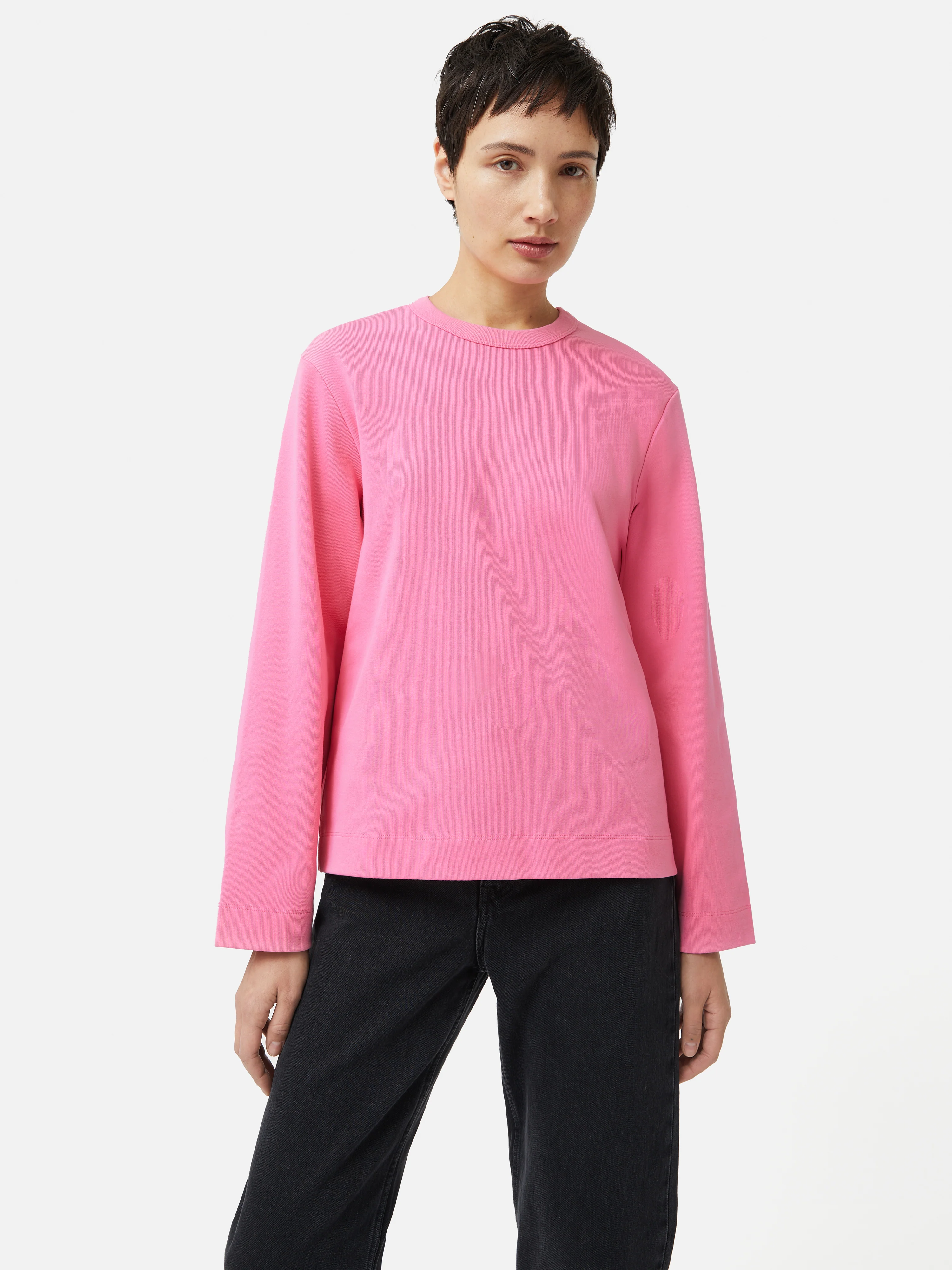 Heavy Cotton Sweatshirt | Pink - Image 6