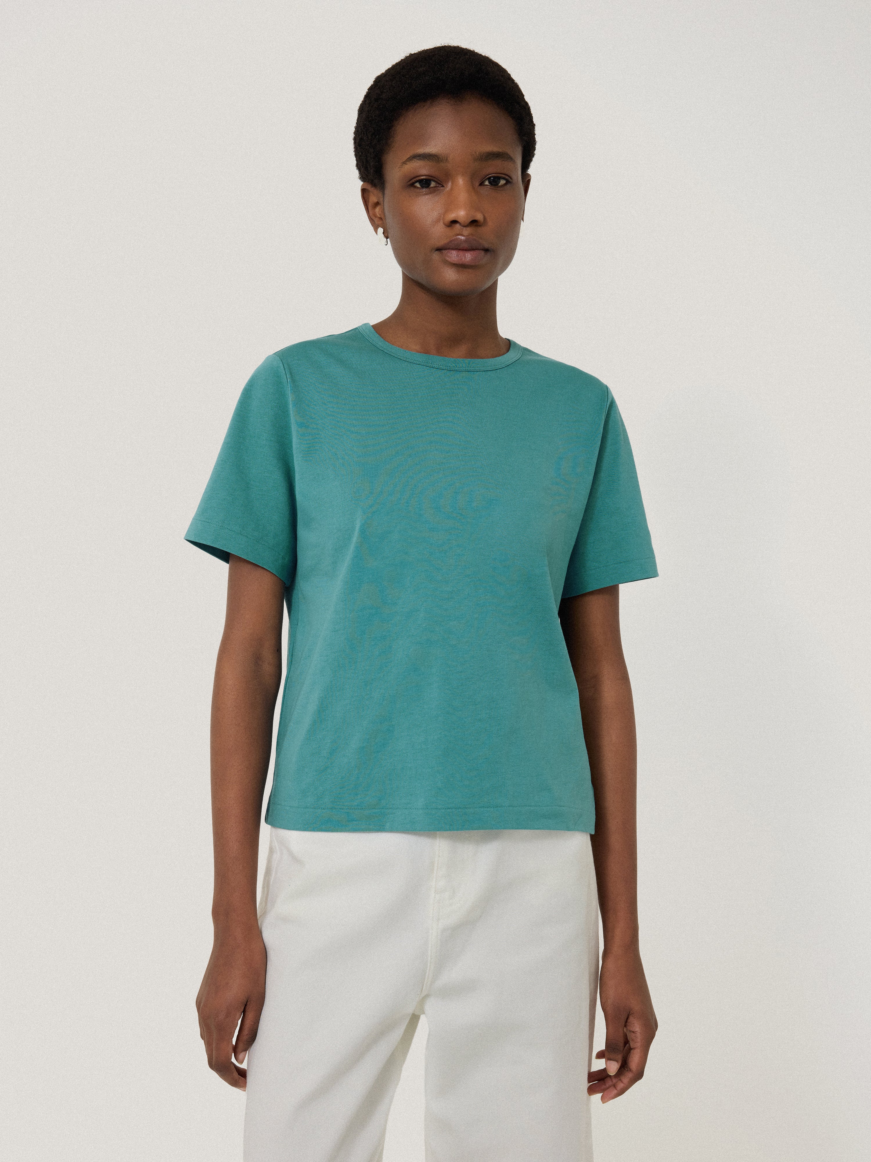 Heavy Cotton T-shirt | Blue - Image 2