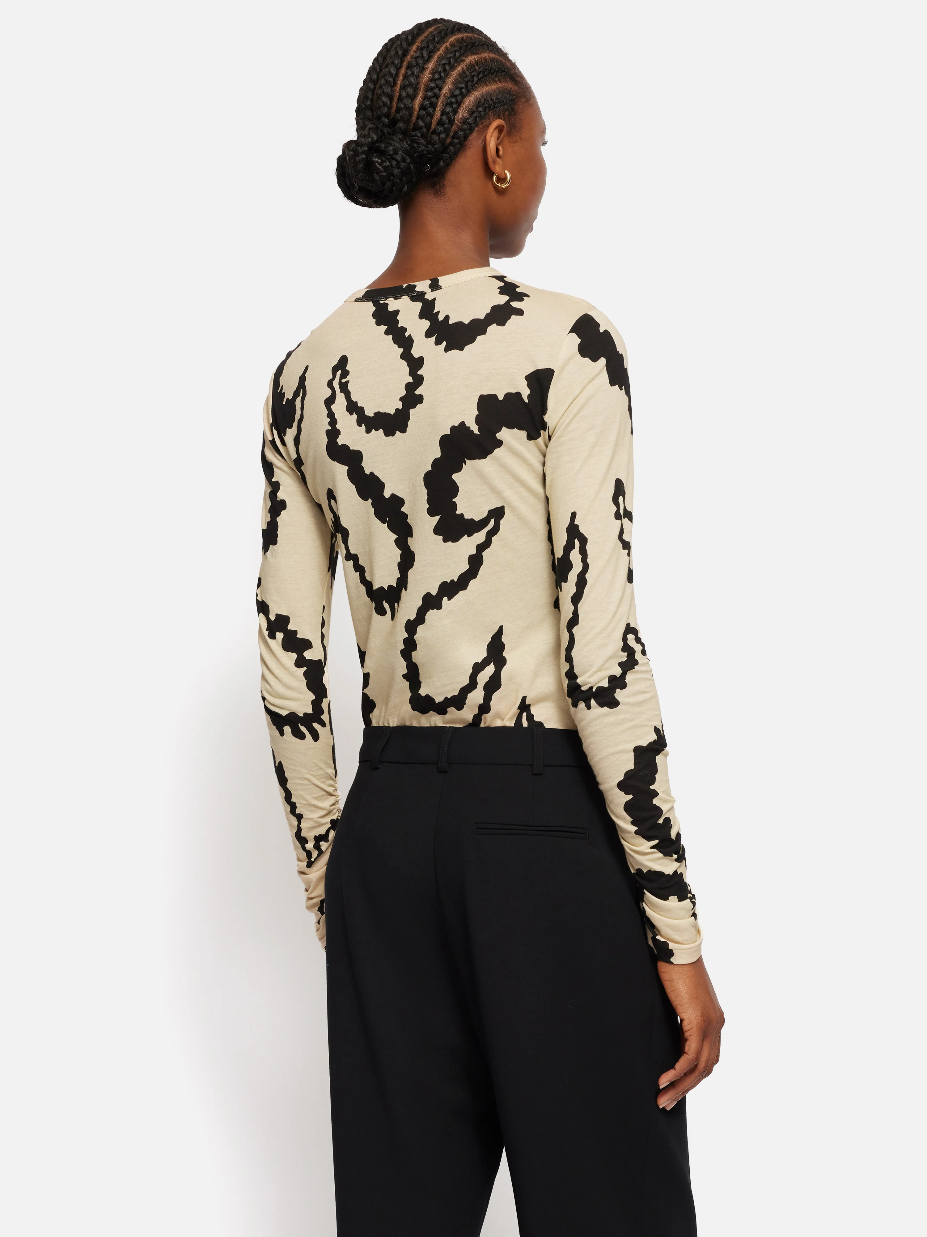 Hydra Coral Cotton Top | Cream - Image 5