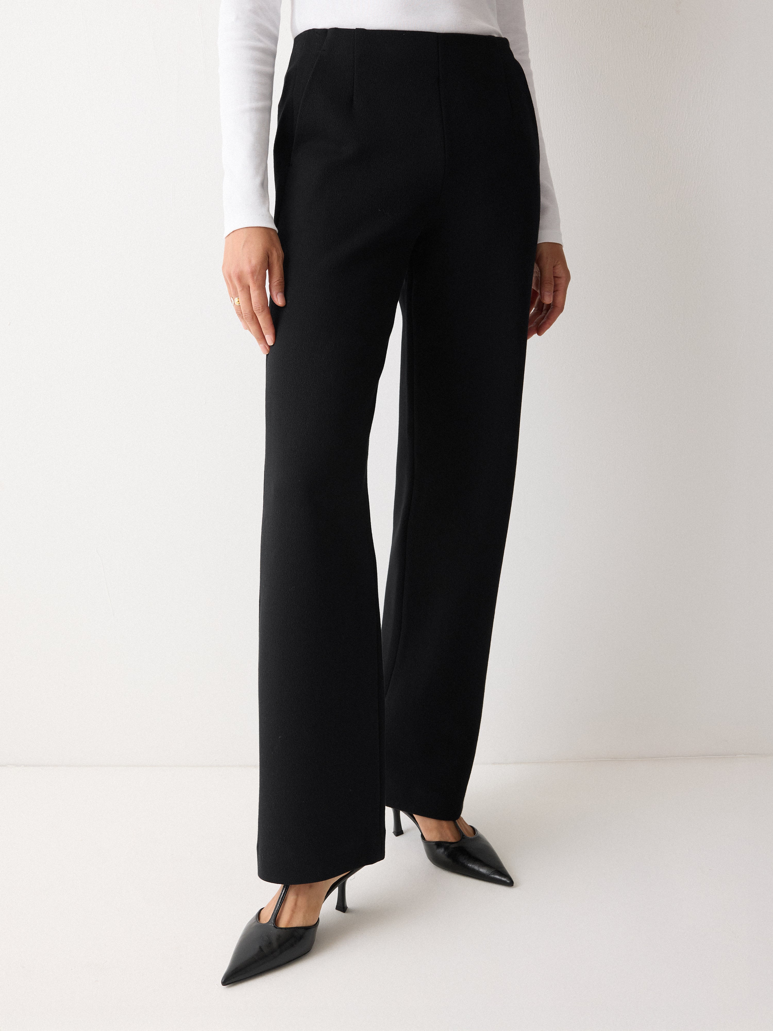 Jersey Blake Trouser | Black - Image 2