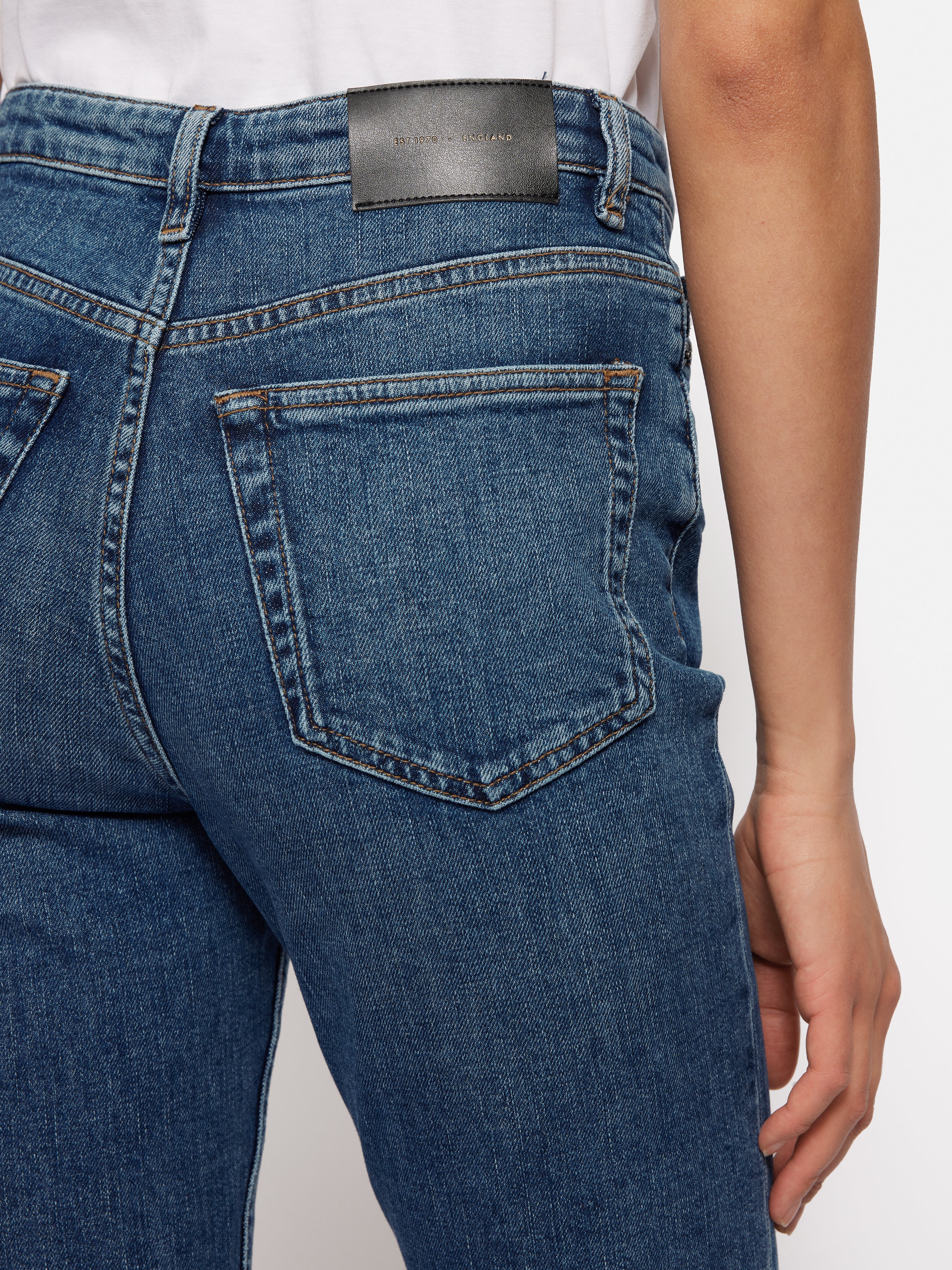 Kick Flare Jean | Vintage Mid Blue - Image 5