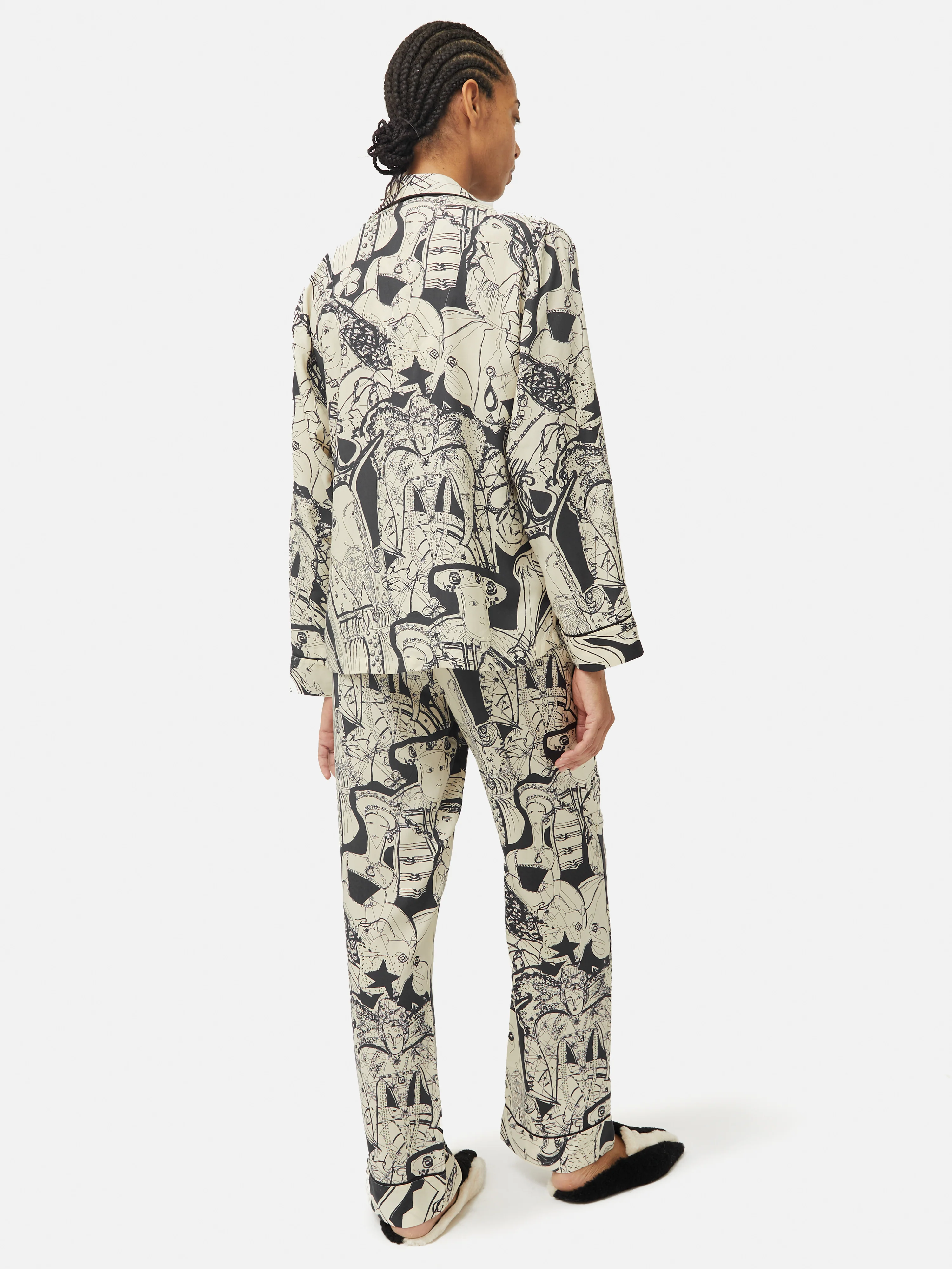 Kings & Queens Pyjama | Monochrome - Image 5