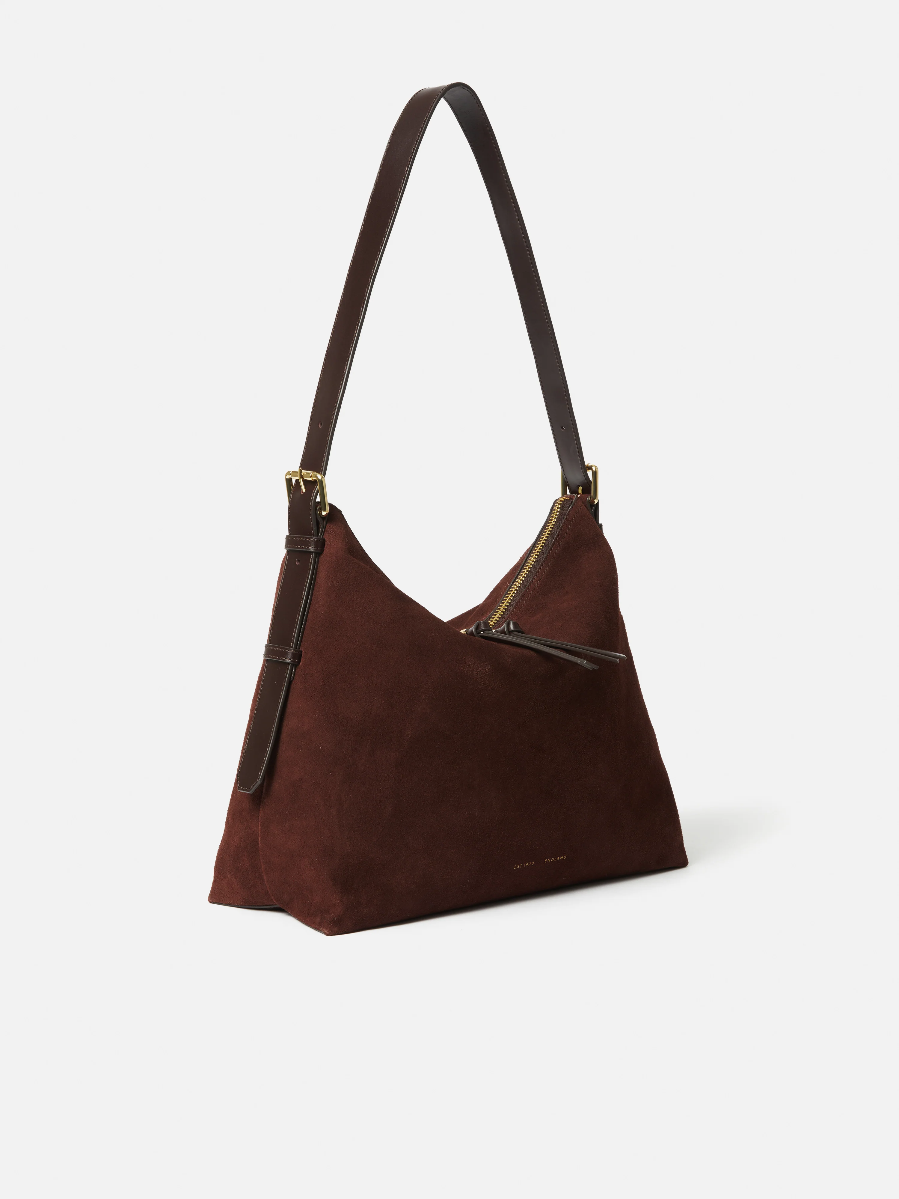 Large Trafalgar Shoulder Bag | Burgundy - Image 4