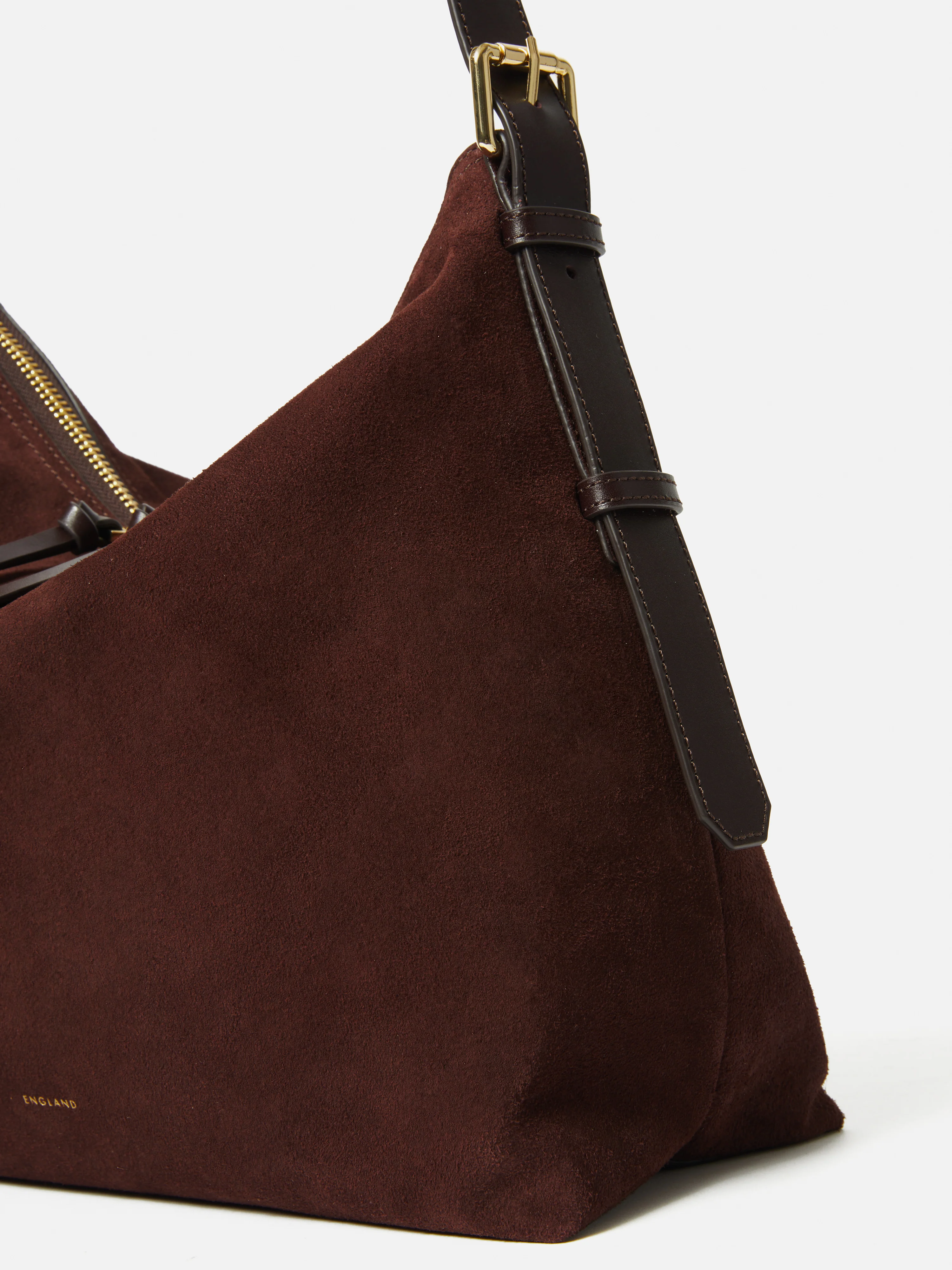 Large Trafalgar Shoulder Bag | Burgundy - Image 6