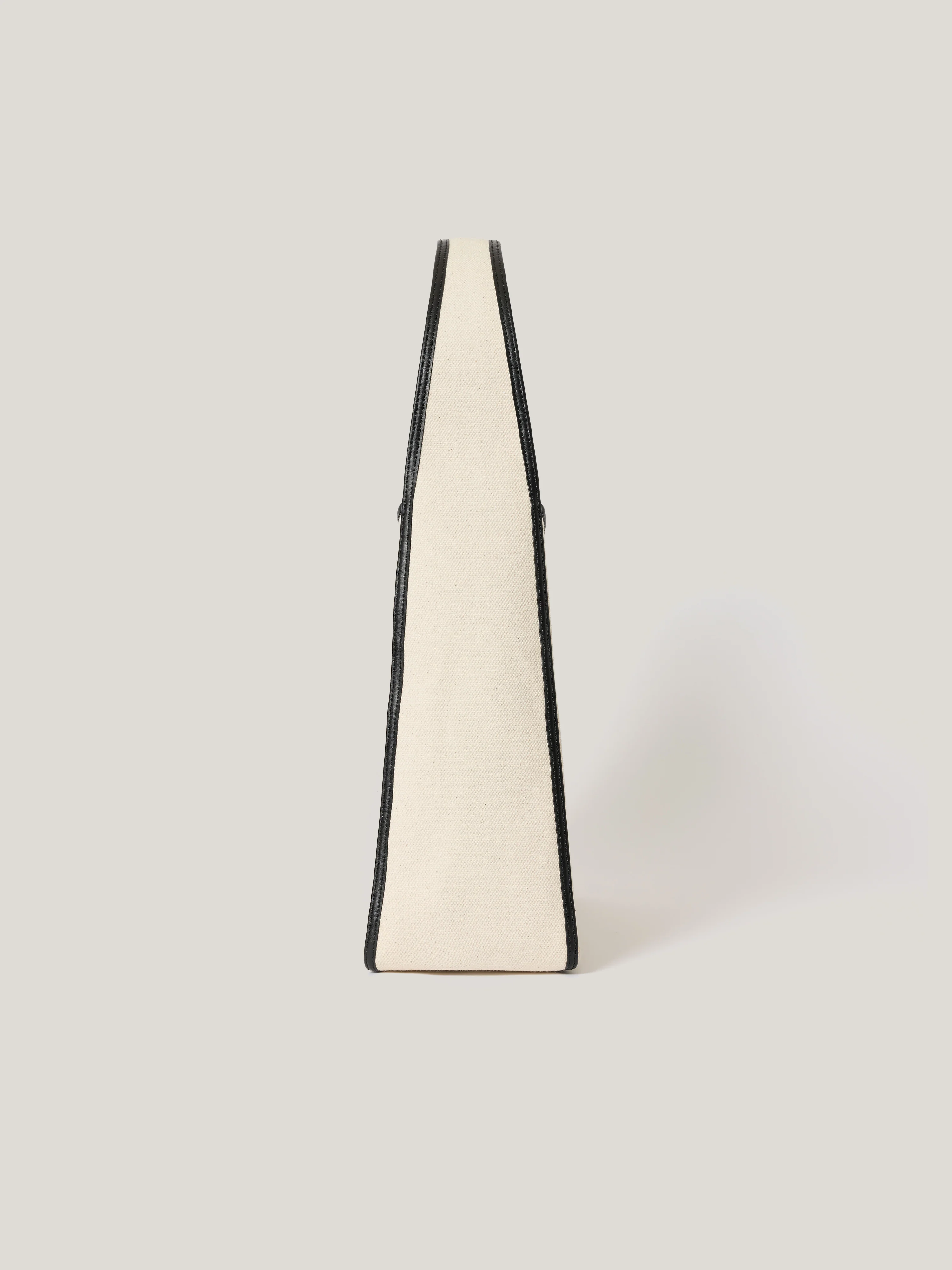 Leather Trim Canvas Heckfield | Natural - Image 6