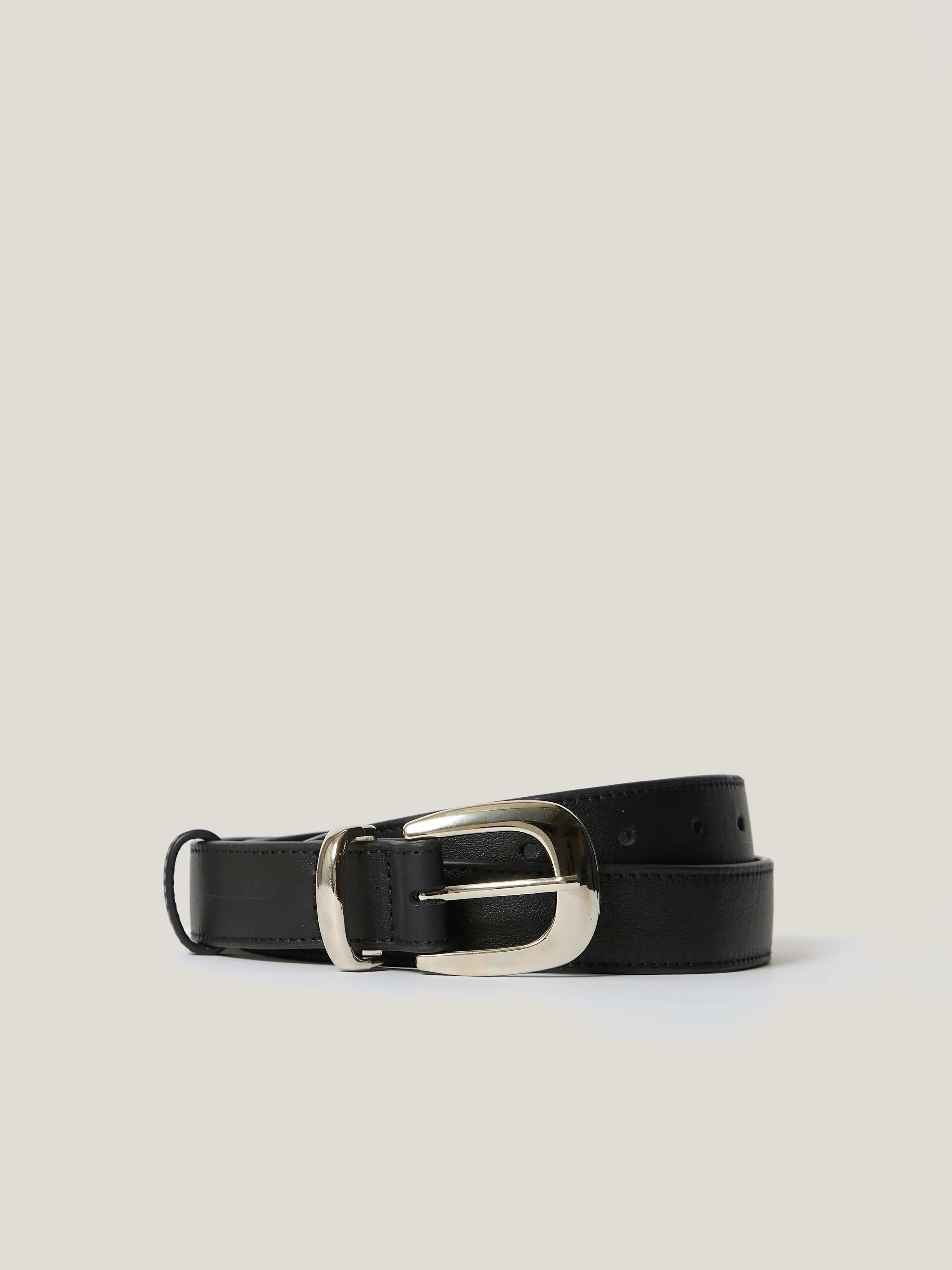 Leather Western Belt | Black - Image 3