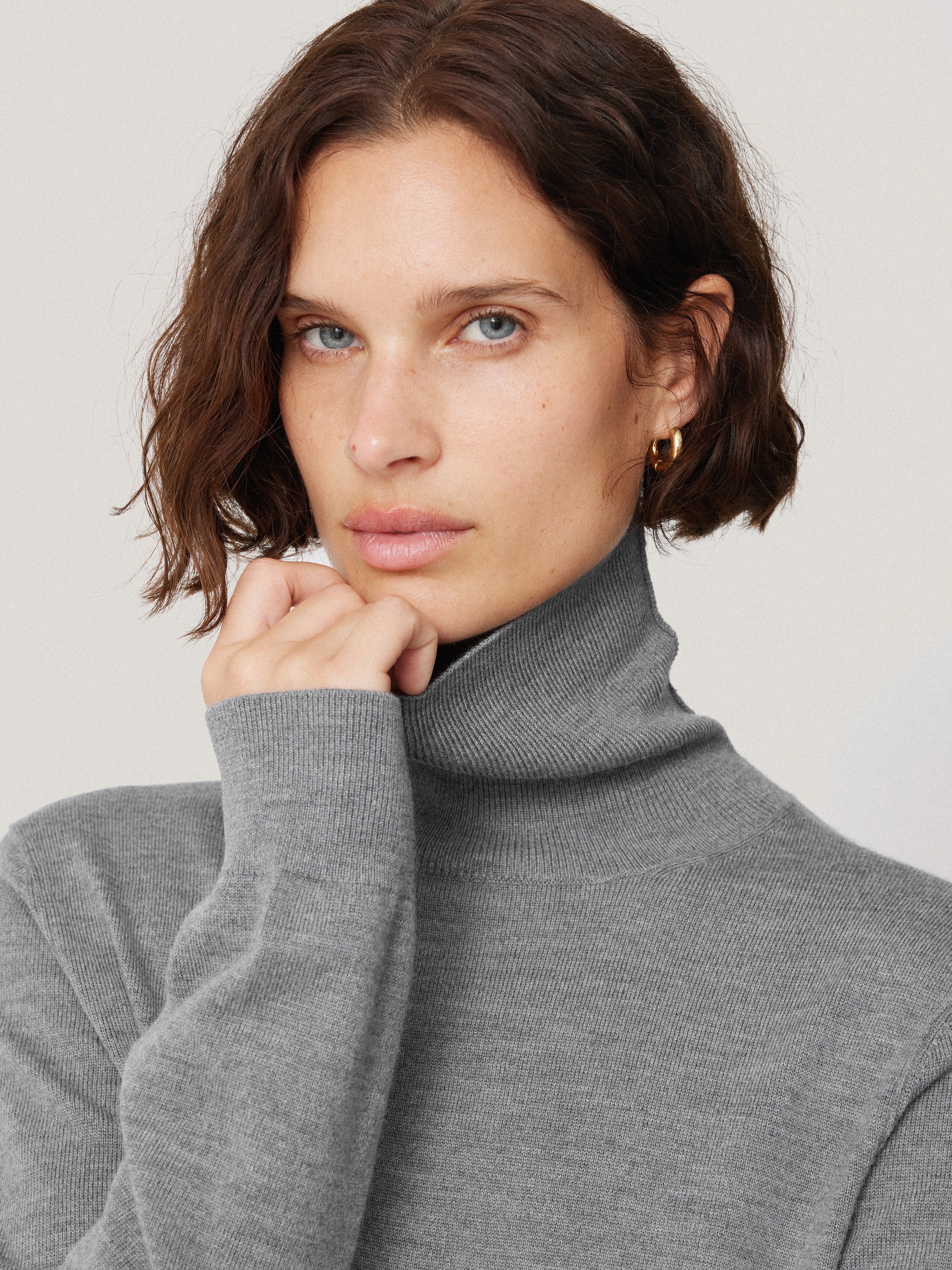Lightweight Merino Polo | Grey - Image 2