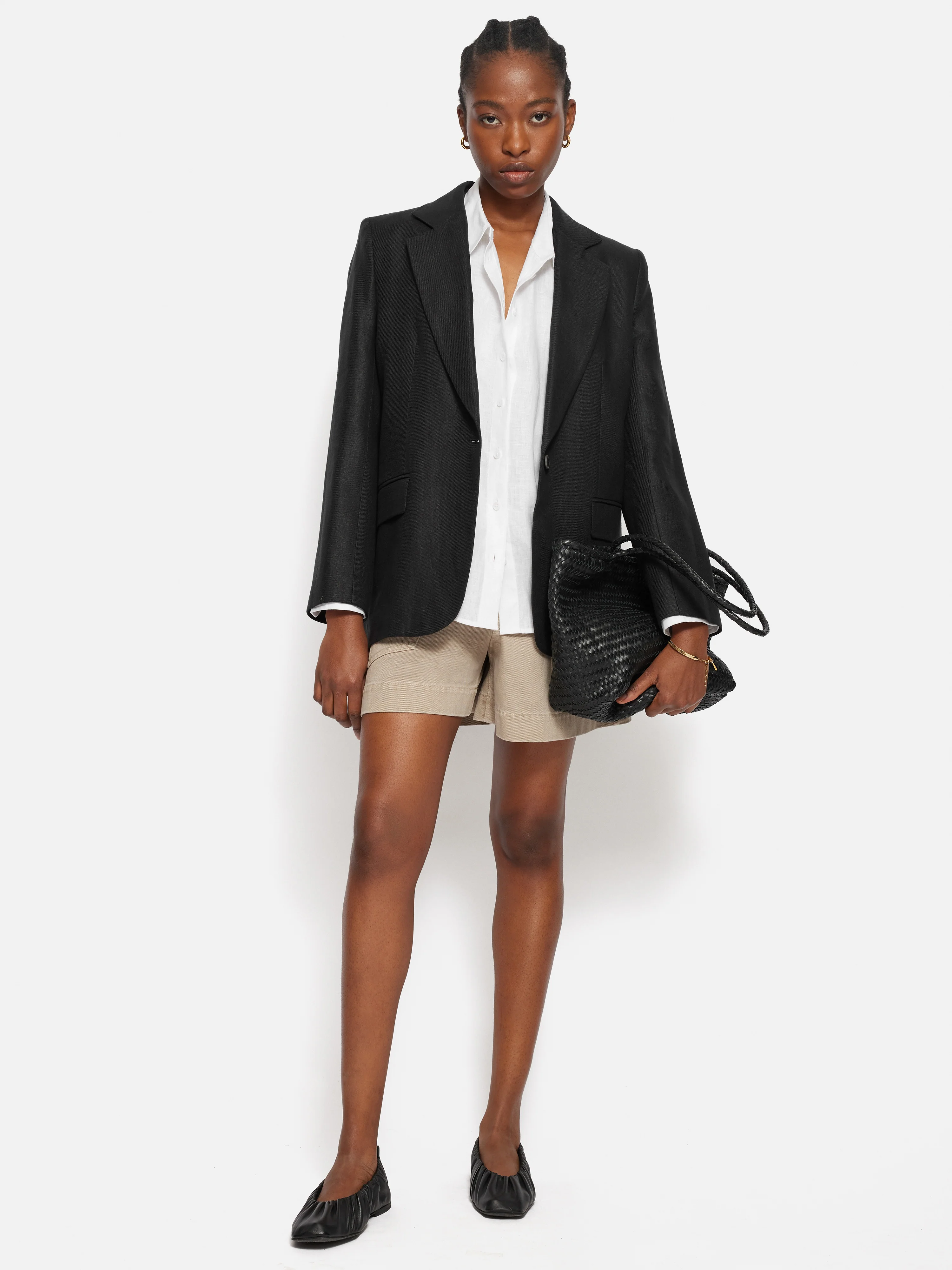 Linen Casual Shirt | White - Image 6