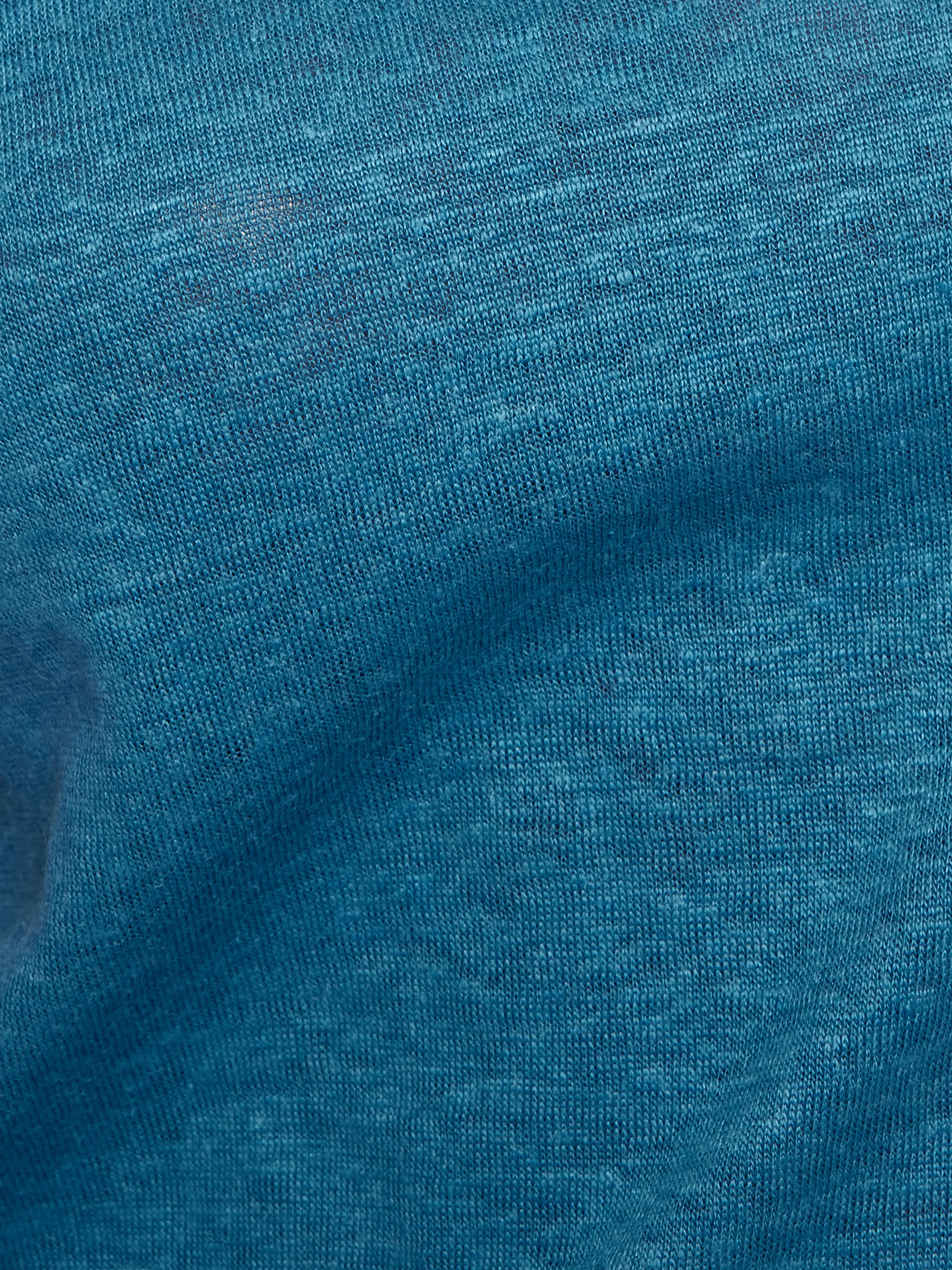 Linen Layering Vest | Blue - Image 6