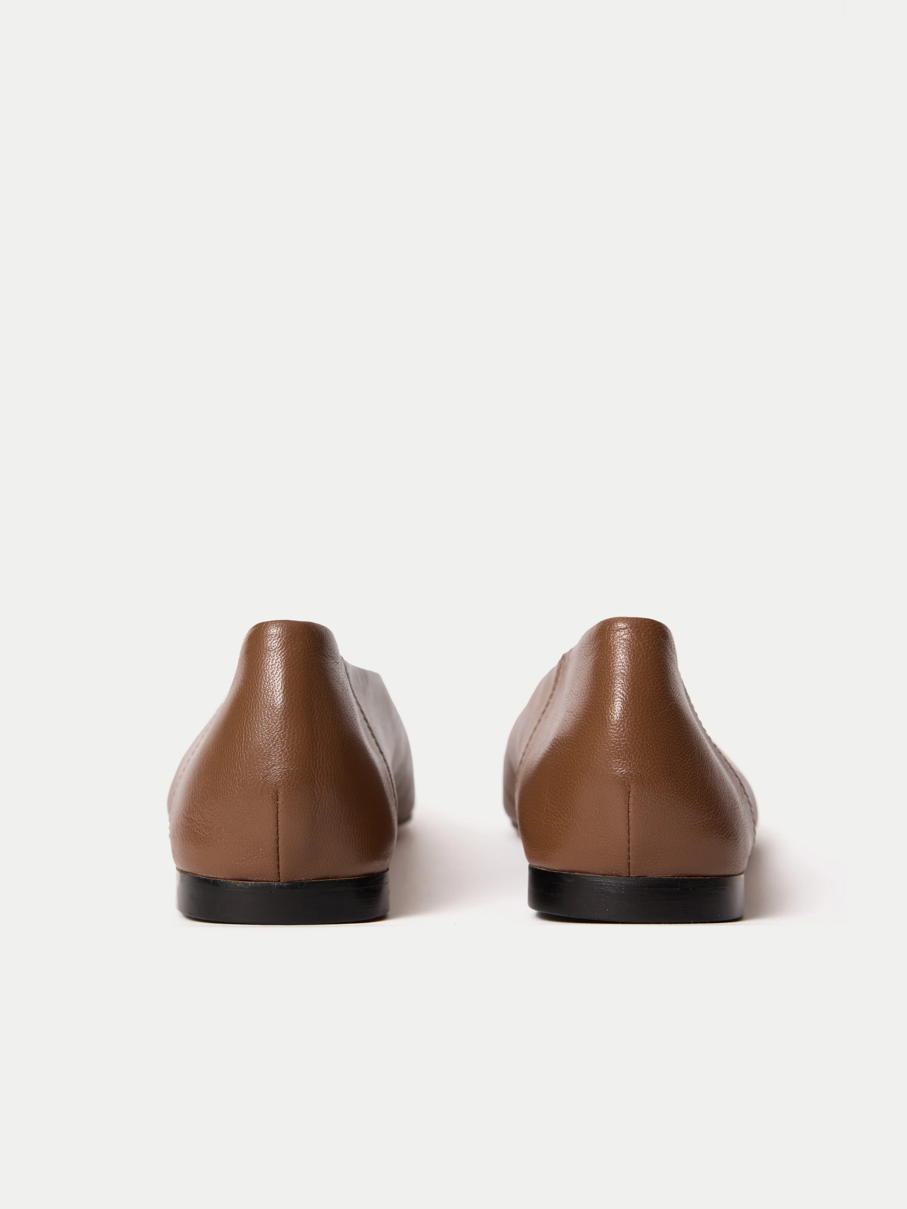 Lola Leather Ballerina | Tan - Image 4