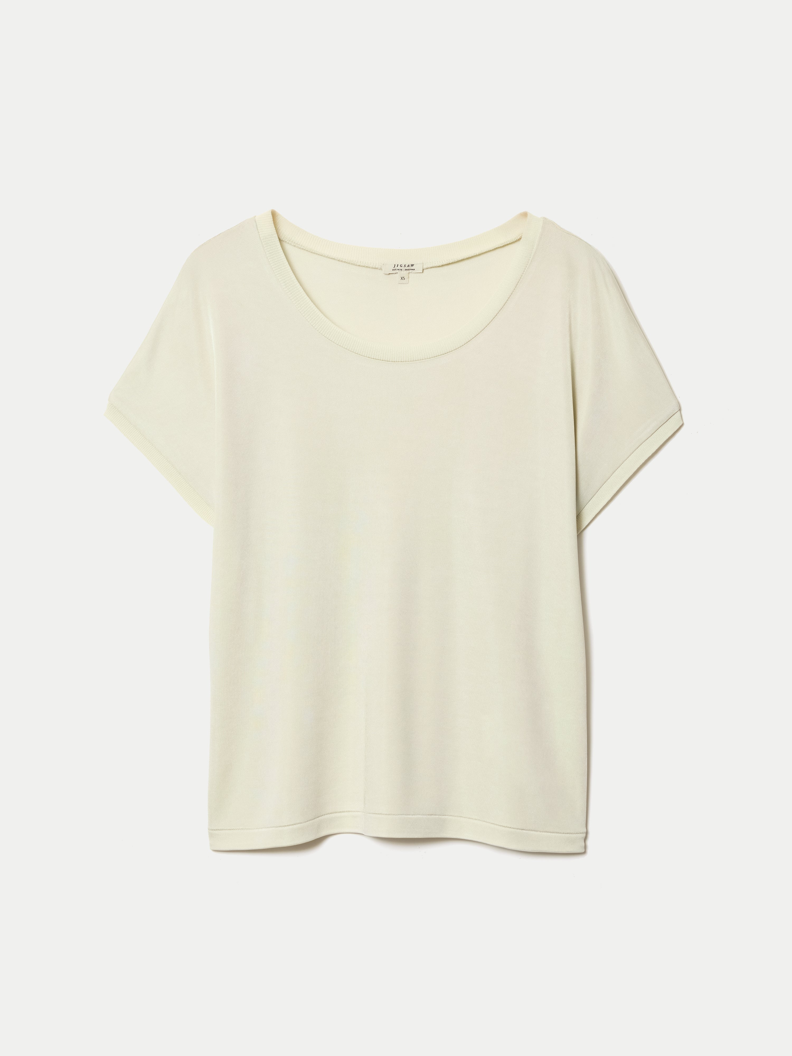 Luxe Slinky Jersey Top | Light Green - Image 5