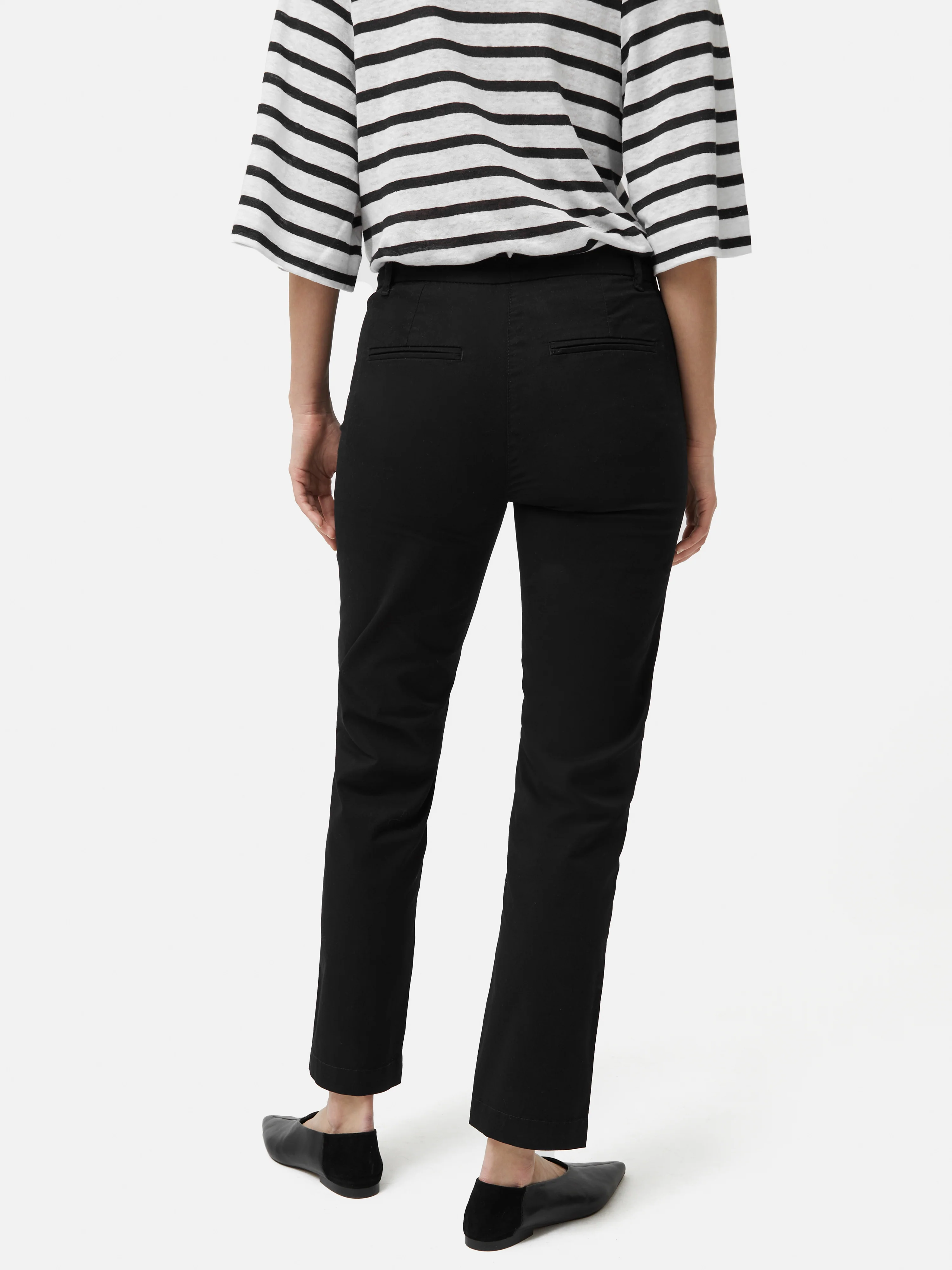Marden Cotton Chino | Black - Image 5