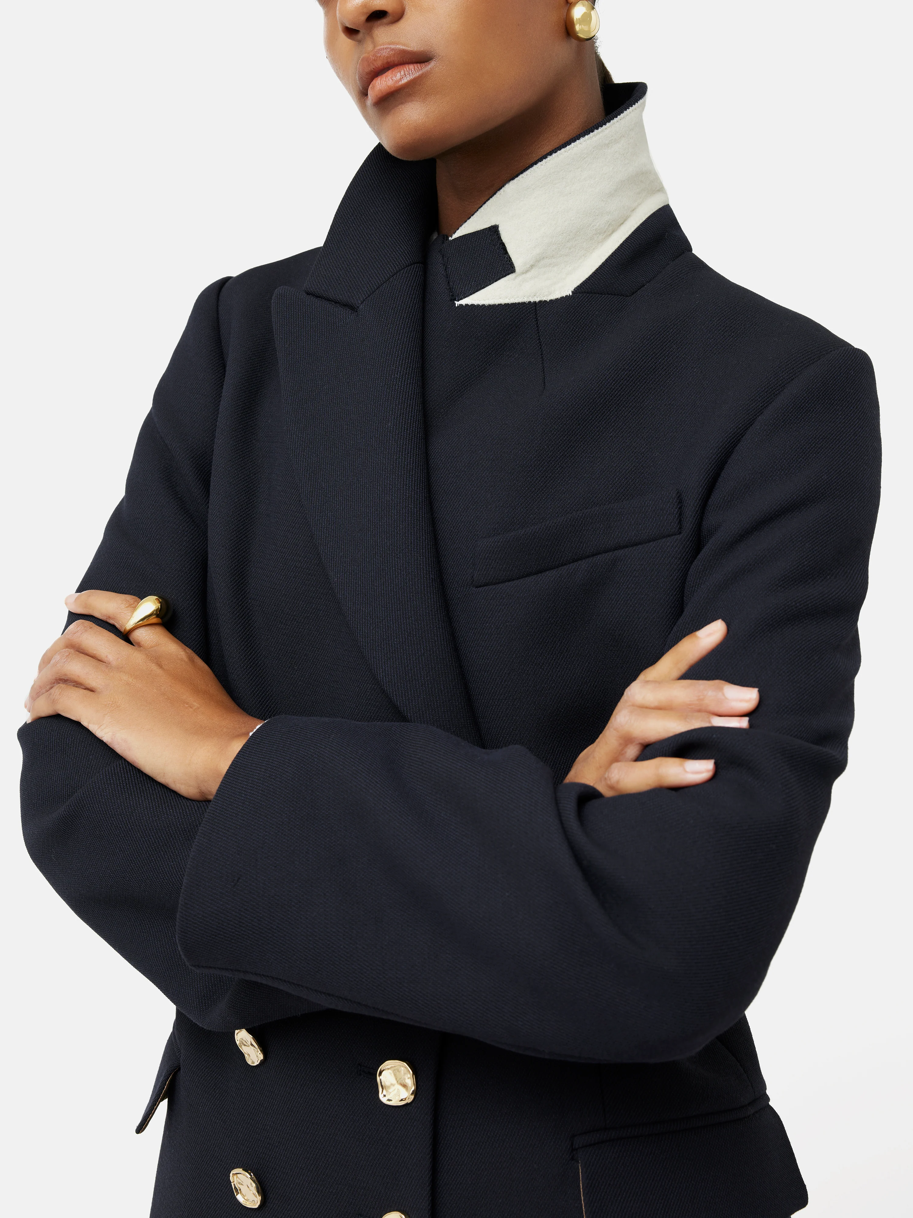 Military Jacket | Navy - Image 5