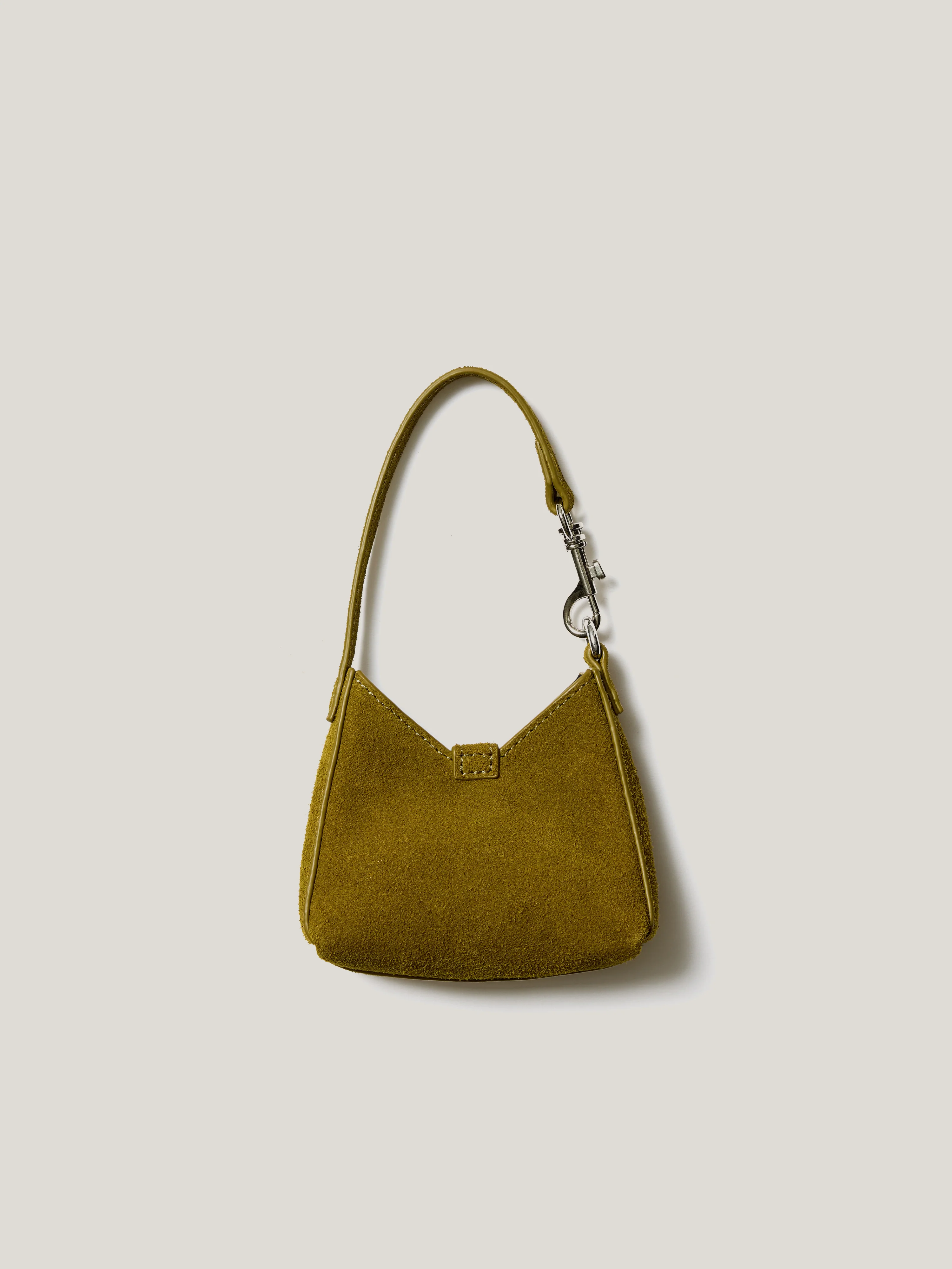 Mini Heckfield Bag Charm | Green - Image 4