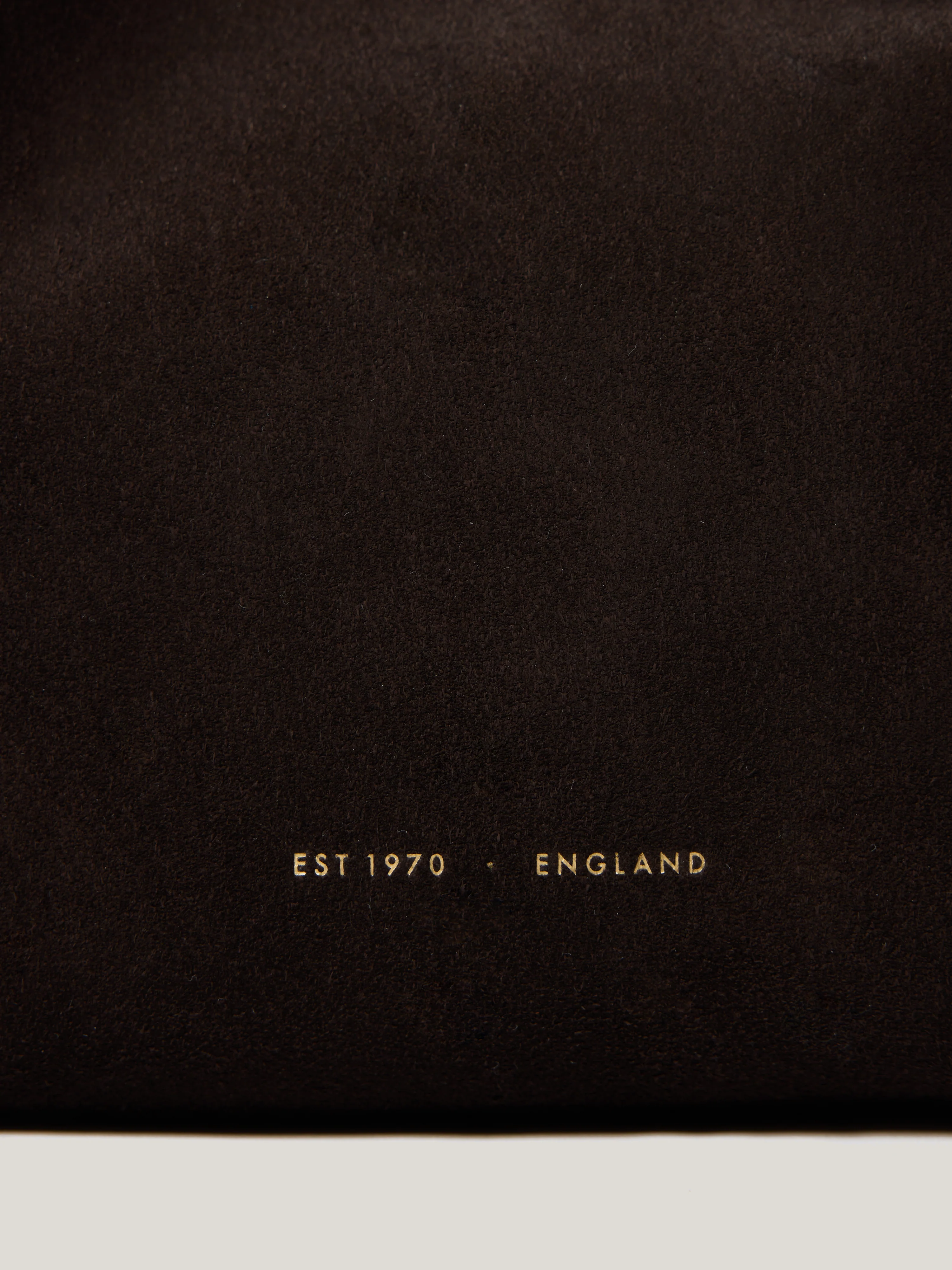Mini Heckfield Suede Tote | Chocolate - Image 5