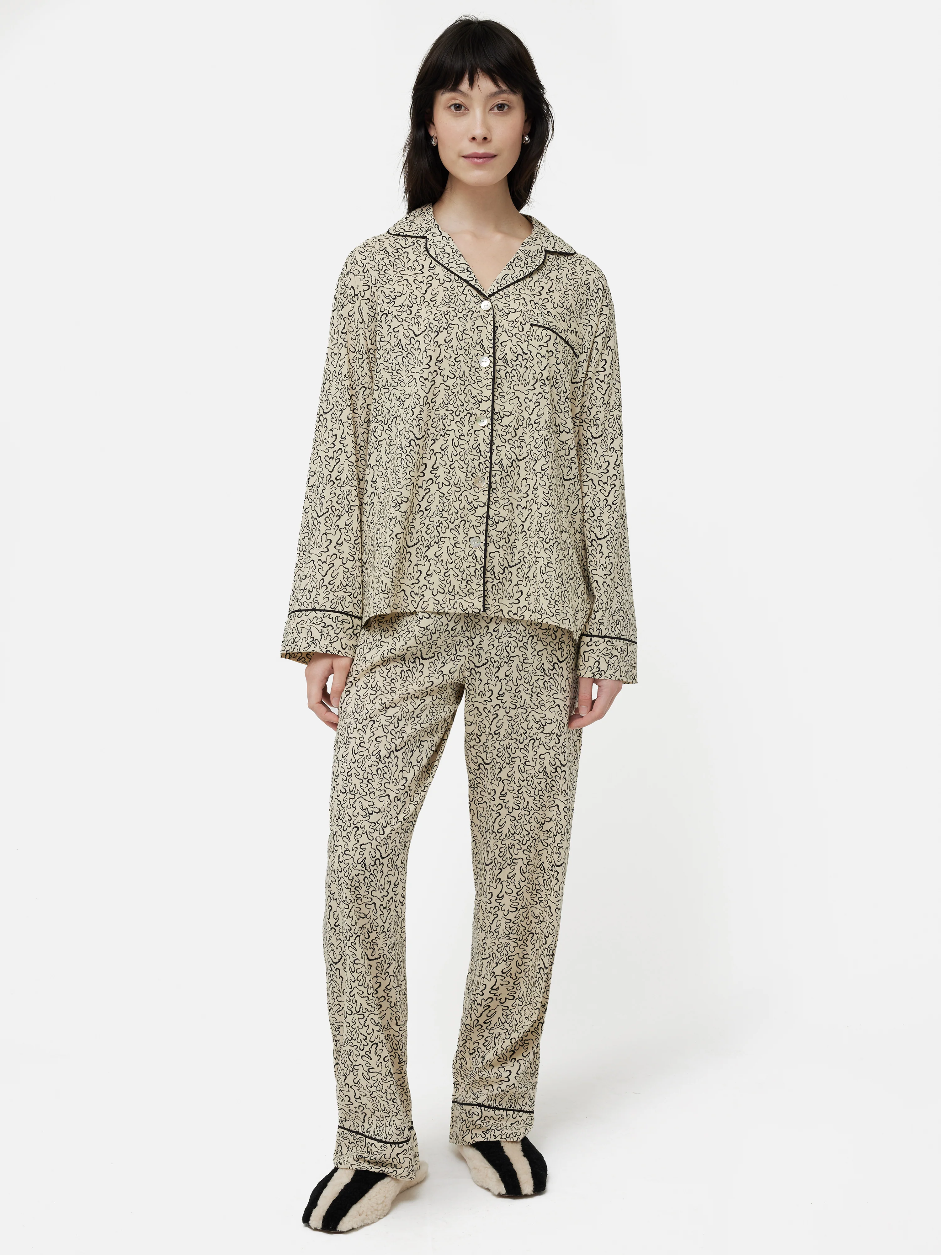 Mini Hydra Coral Pyjama | Cream