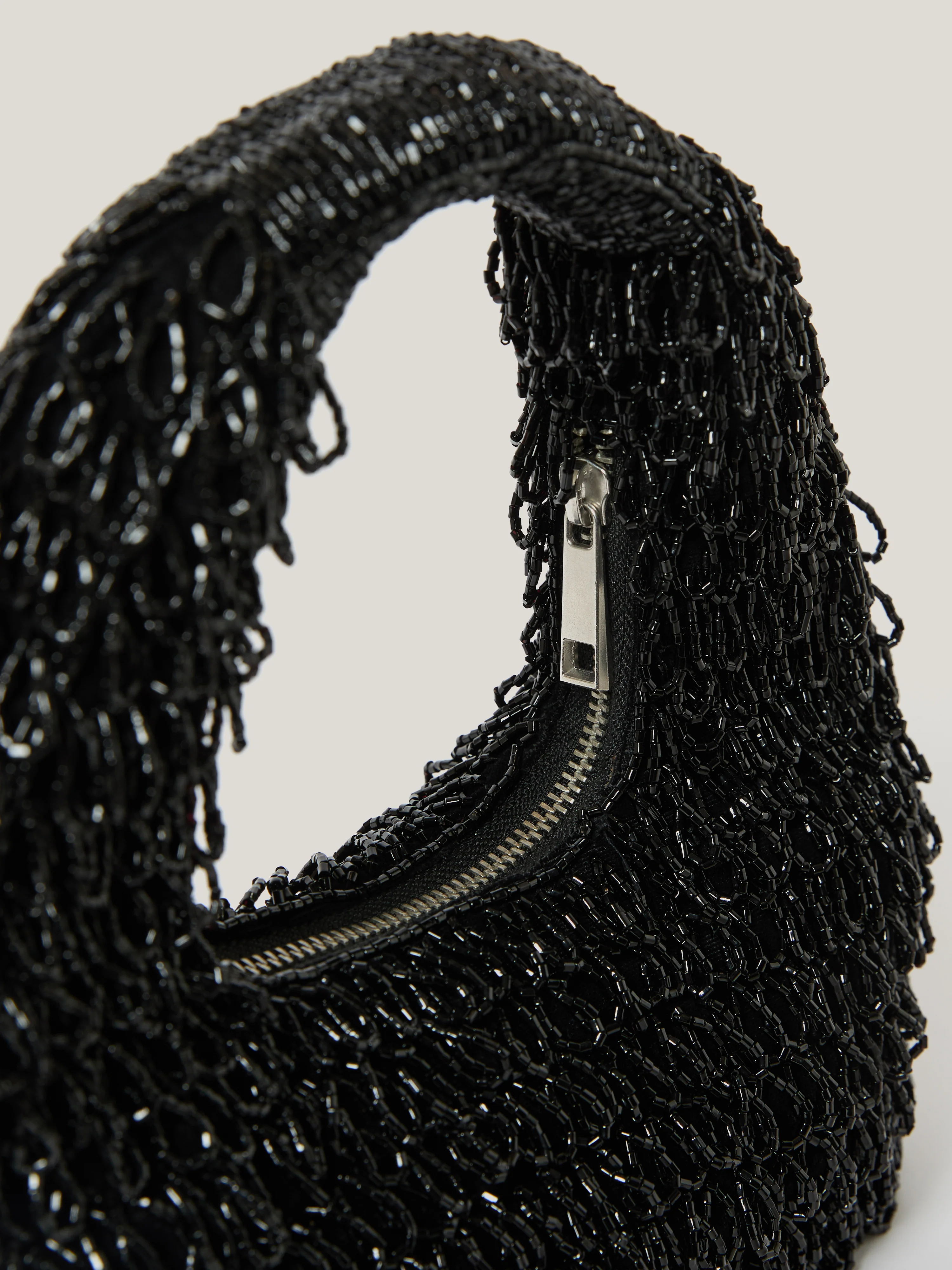 Mini Tay Beaded Bag | Black - Image 3