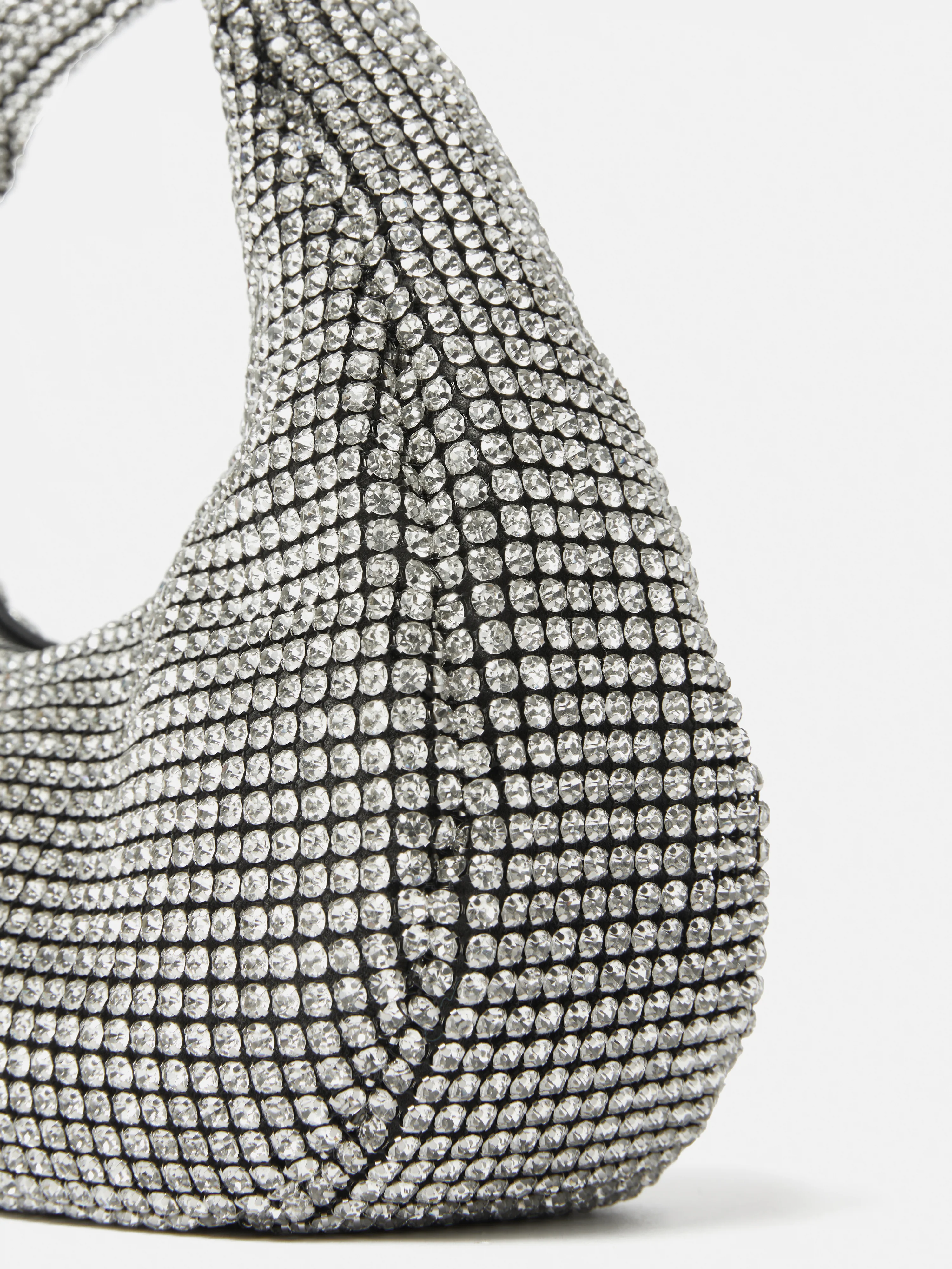 Mini Tay Crystal Bag | Silver - Image 3