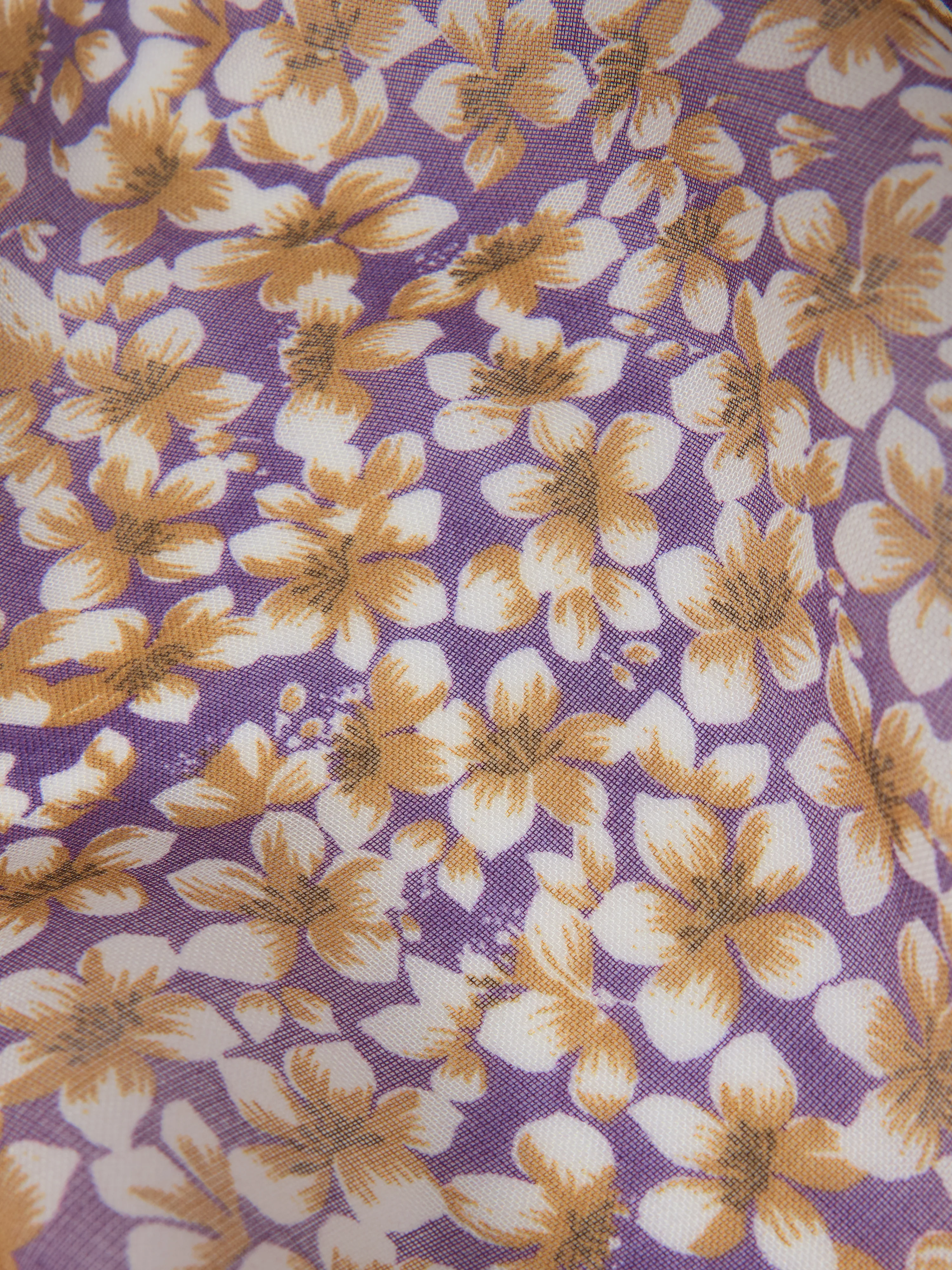 Modal Ditsy Scarf | Purple - Image 3
