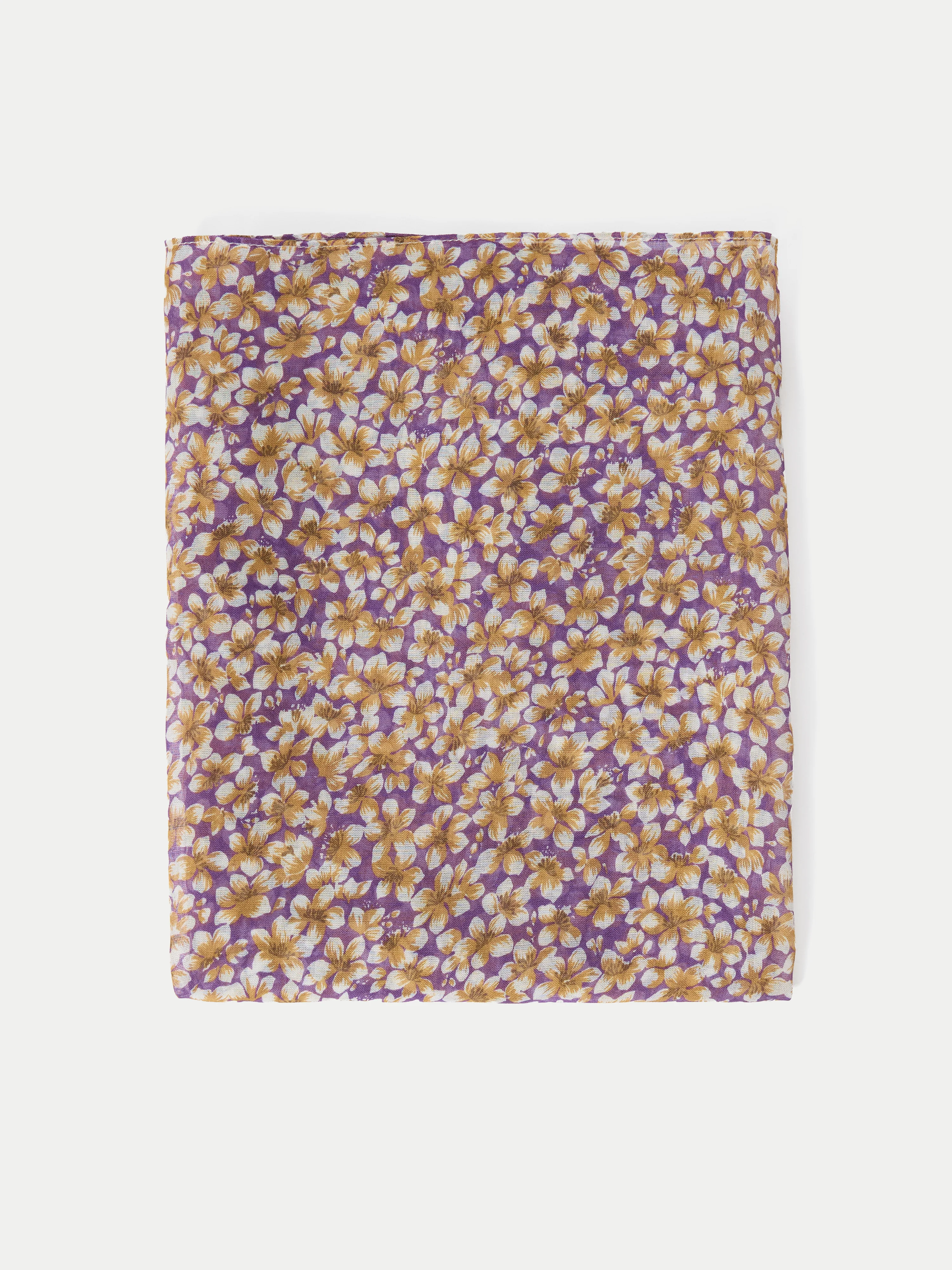 Modal Ditsy Scarf | Purple - Image 5