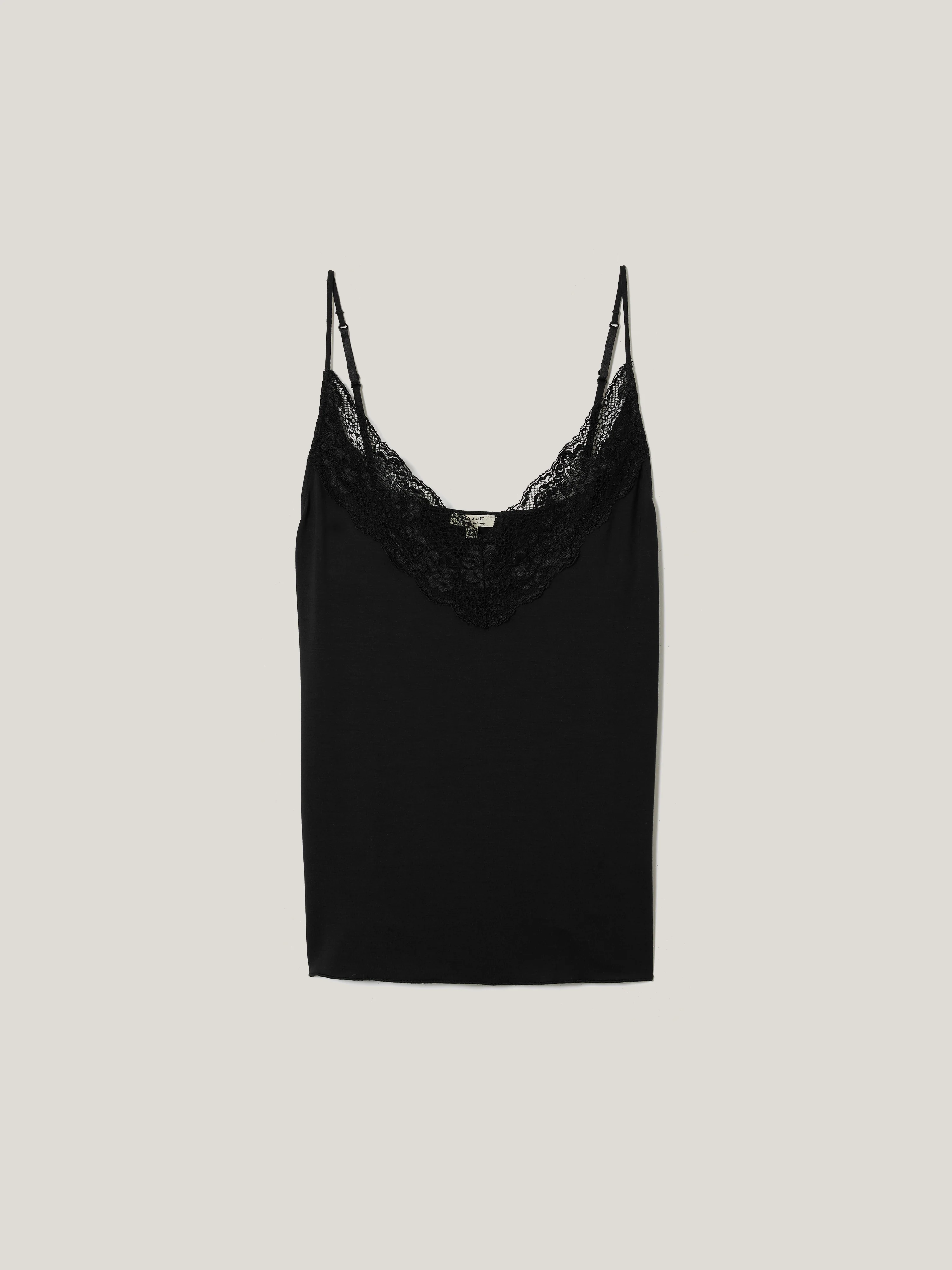 Modal Lace Cami | Black - Image 5