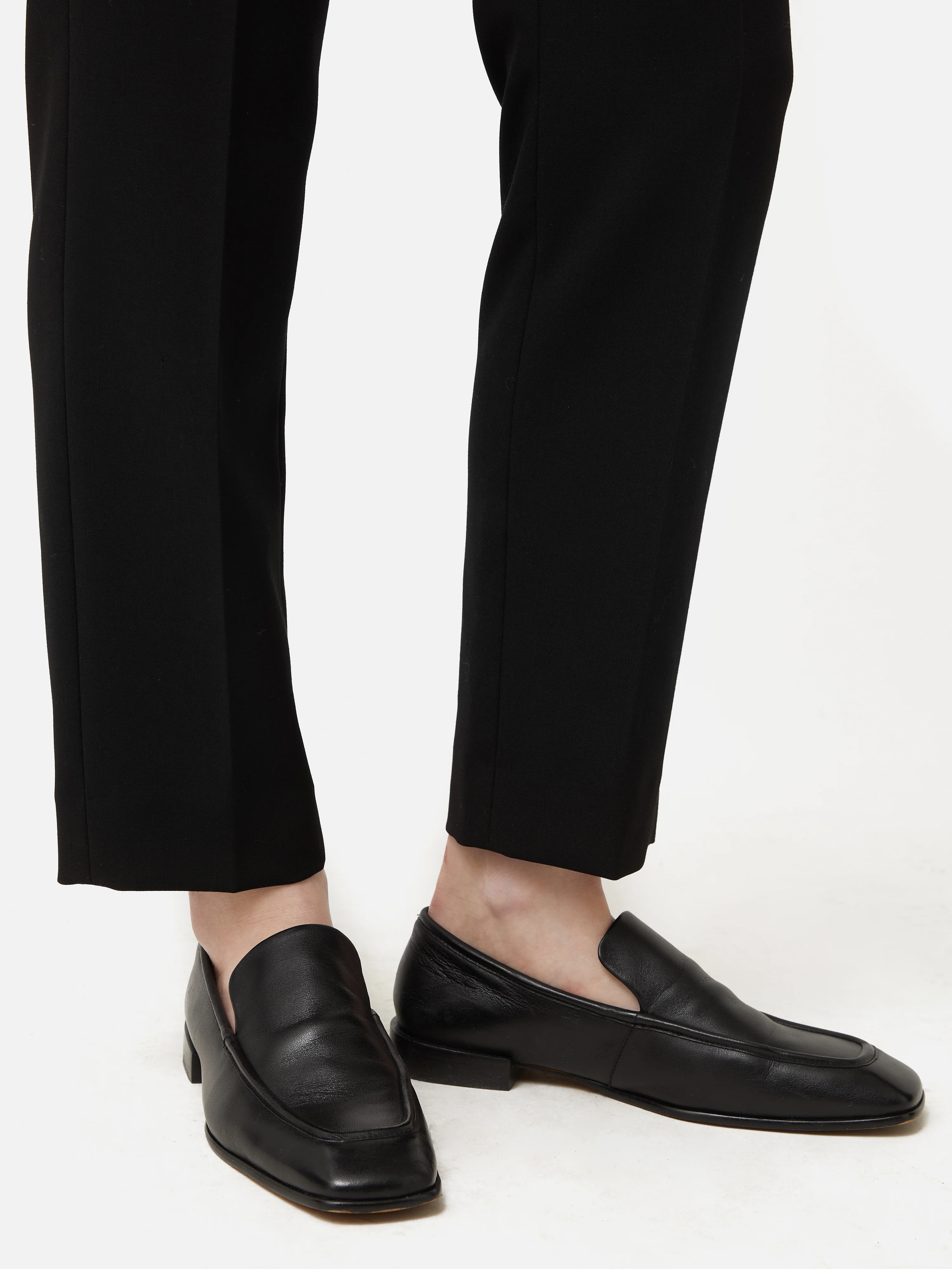 Modern Crepe Marden Trouser | Black - Image 2