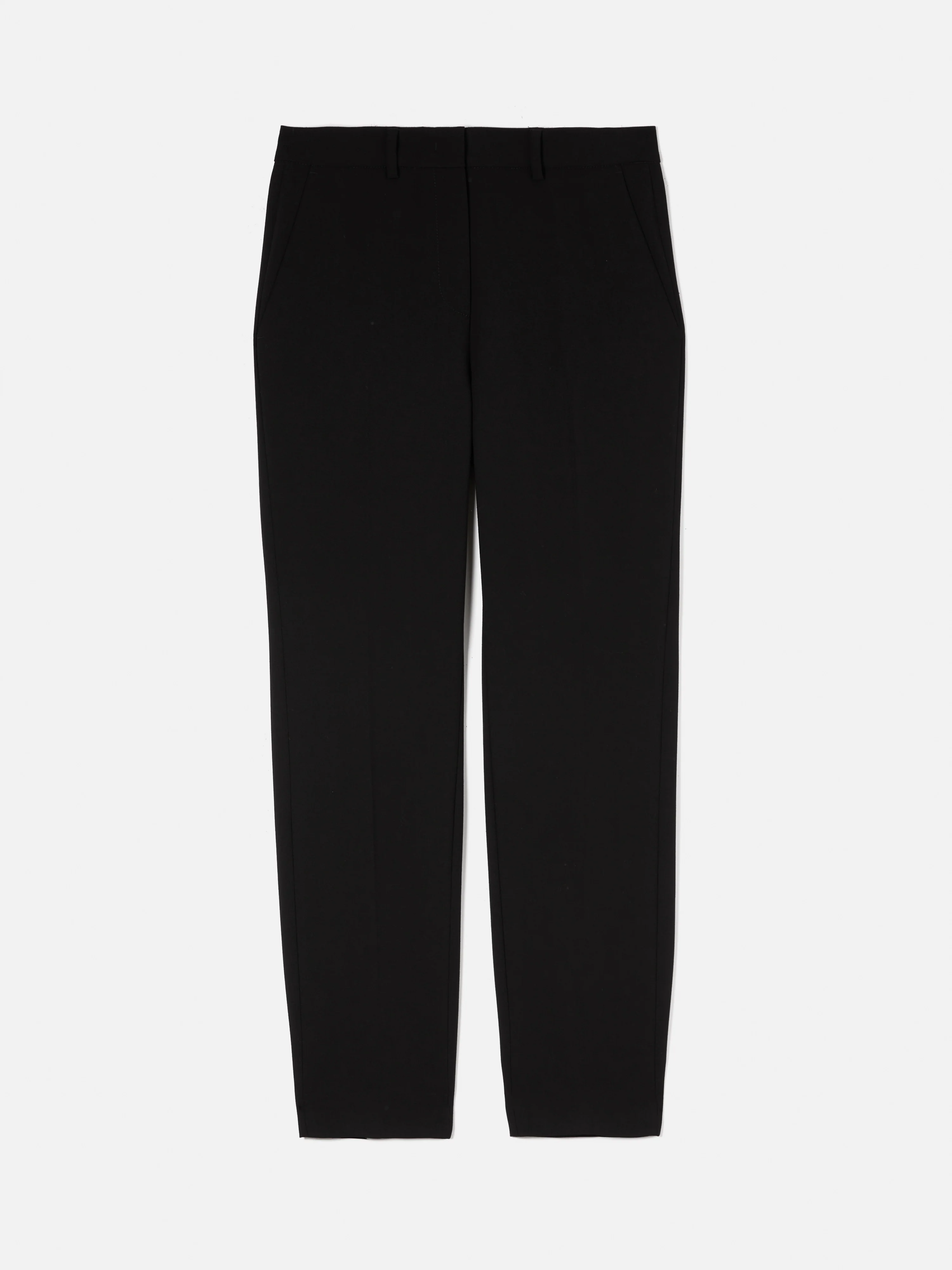 Modern Crepe Marden Trouser | Black - Image 8