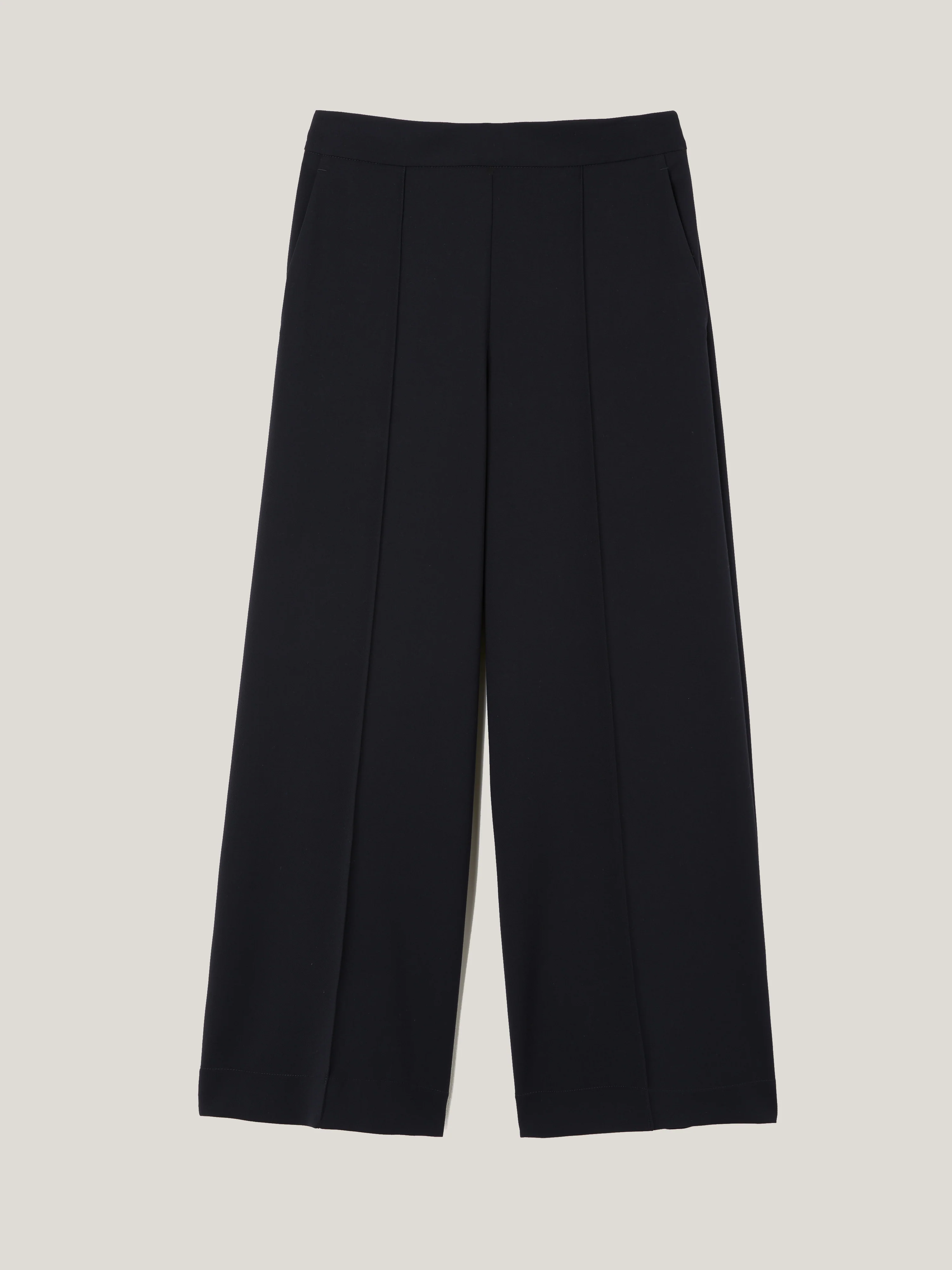 Italian Modern Crepe Sailor Trouser | Navy - Image 6