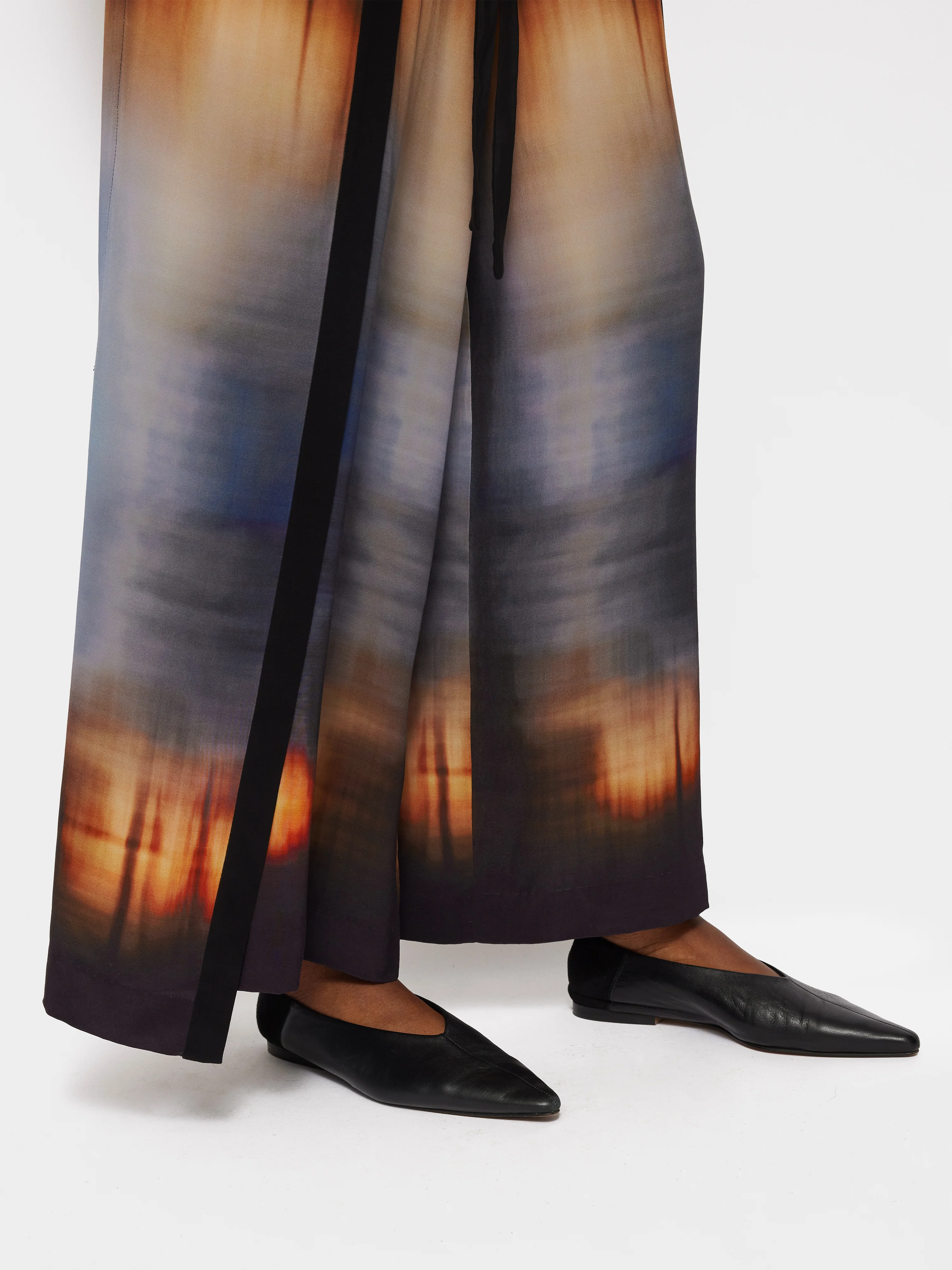 Modern Tie Dye Palazzo | Multi - Image 4