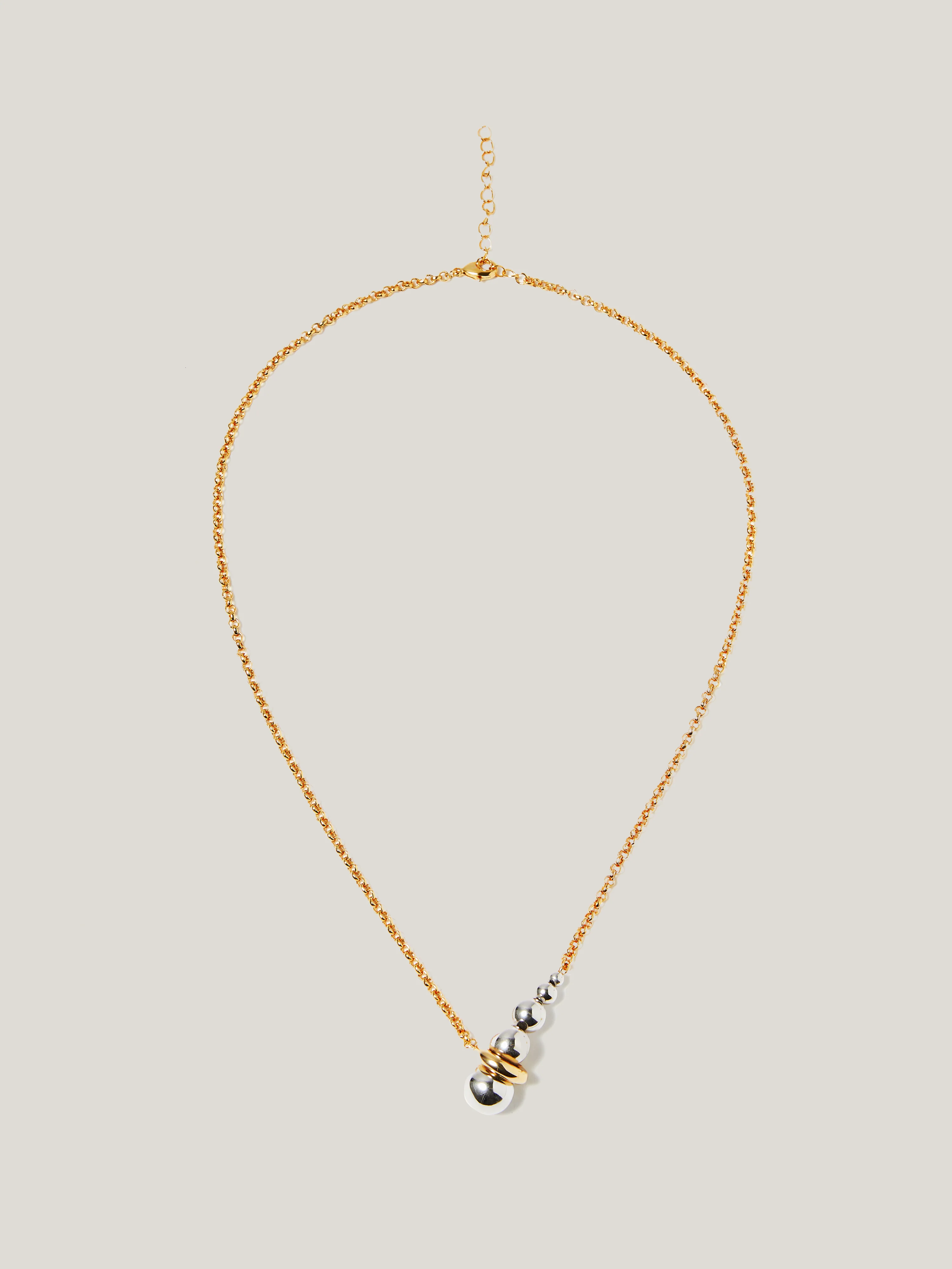 Molten Bead Necklace | Multi
