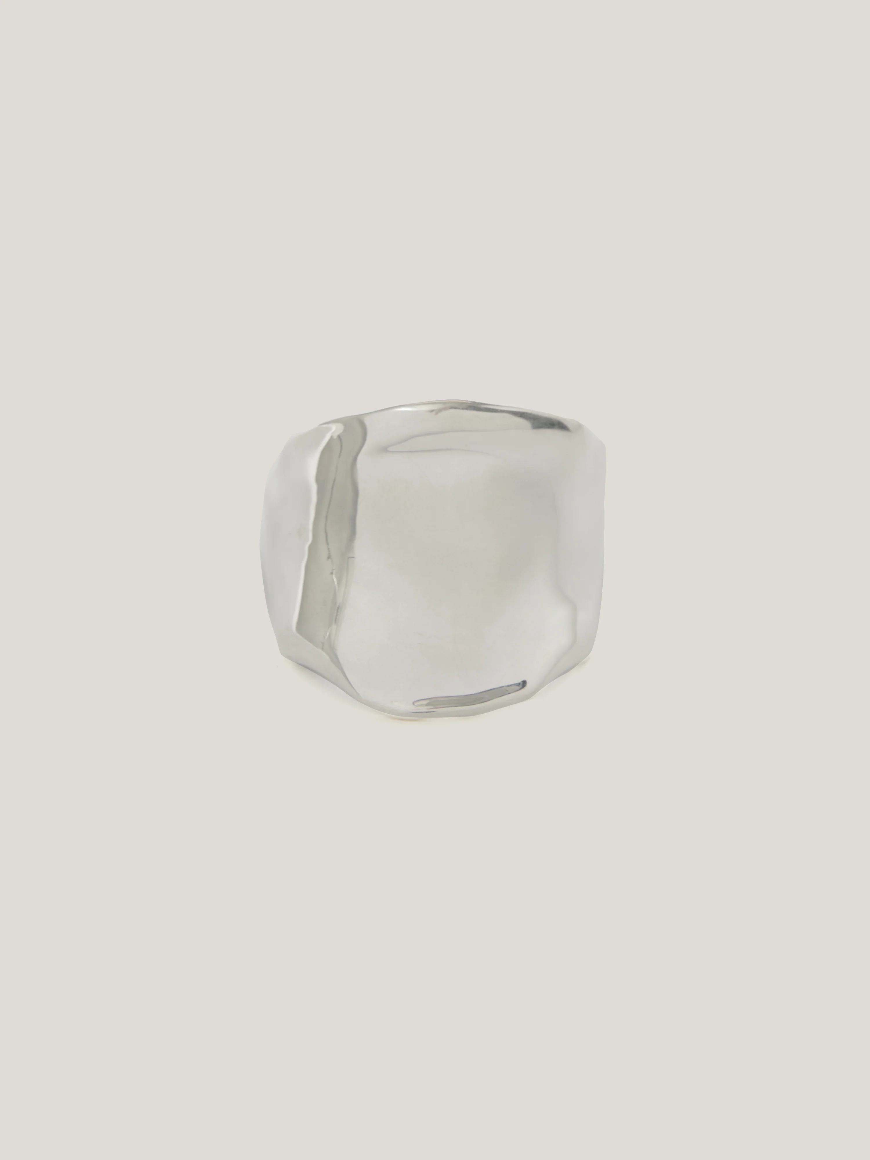 Molten Metal Hair Tie | Silver - Image 3