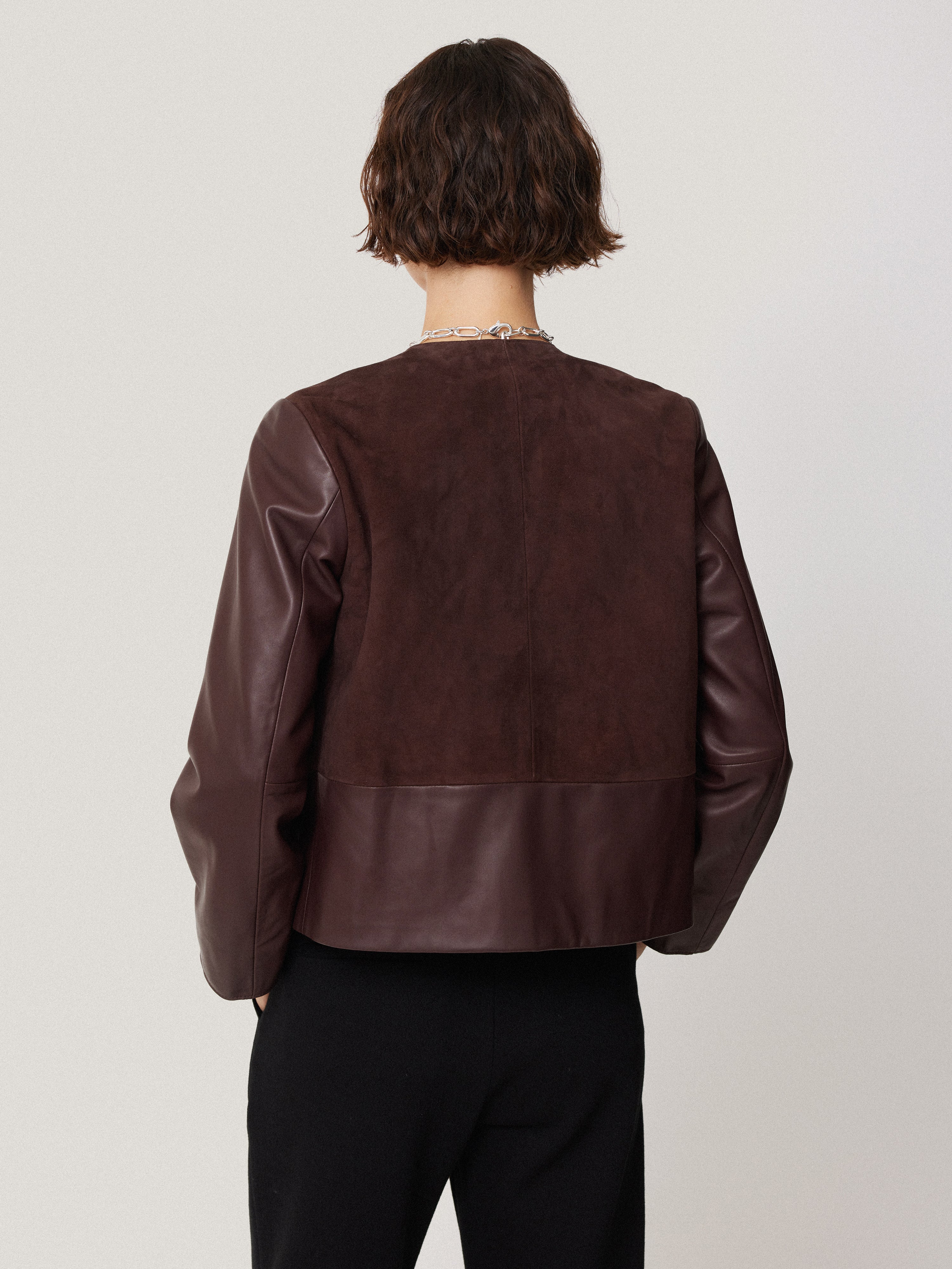 Nakoa Leather Jacket | Oxblood - Image 5