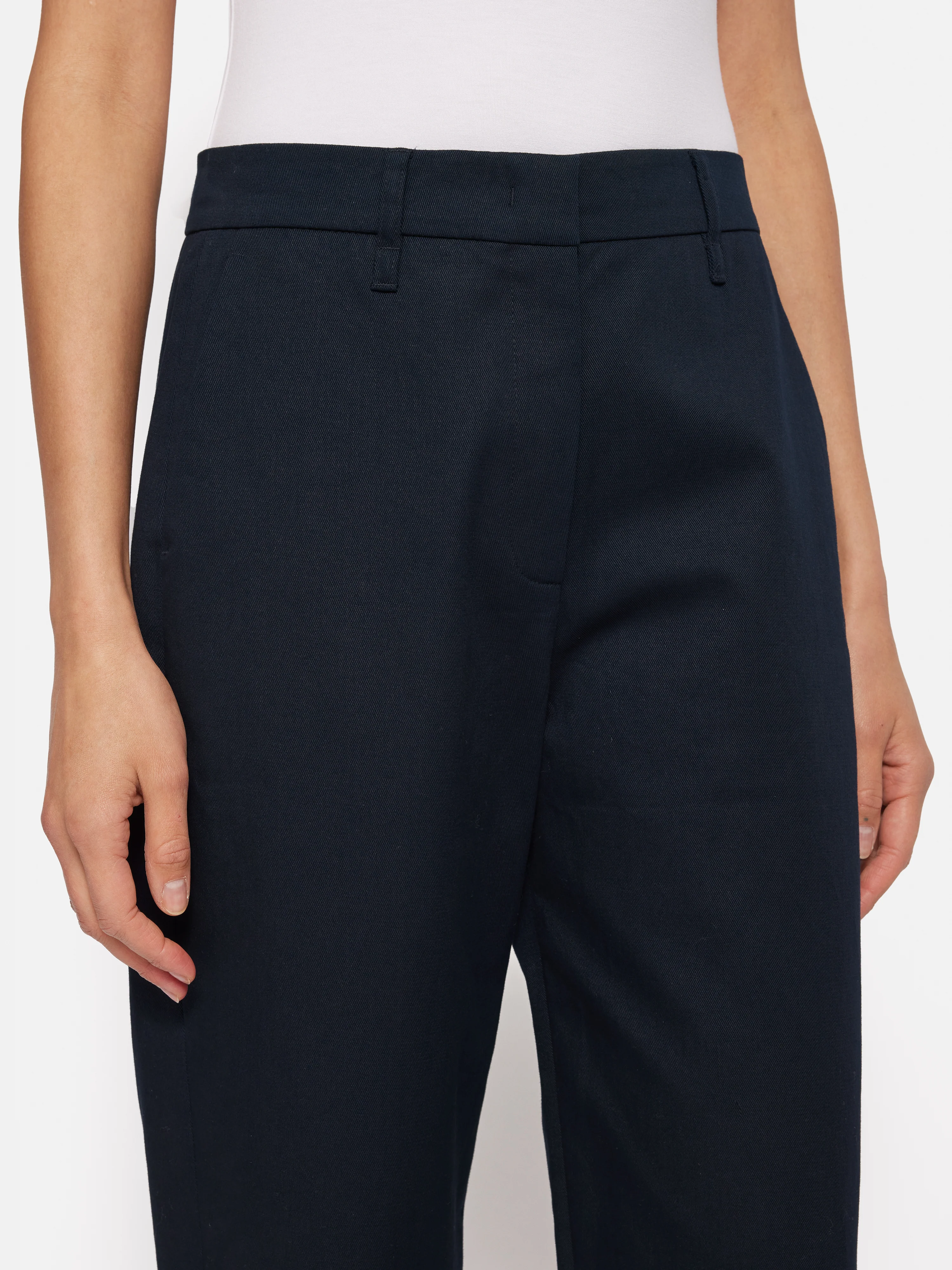 Nevis Cotton Chino | Navy - Image 2