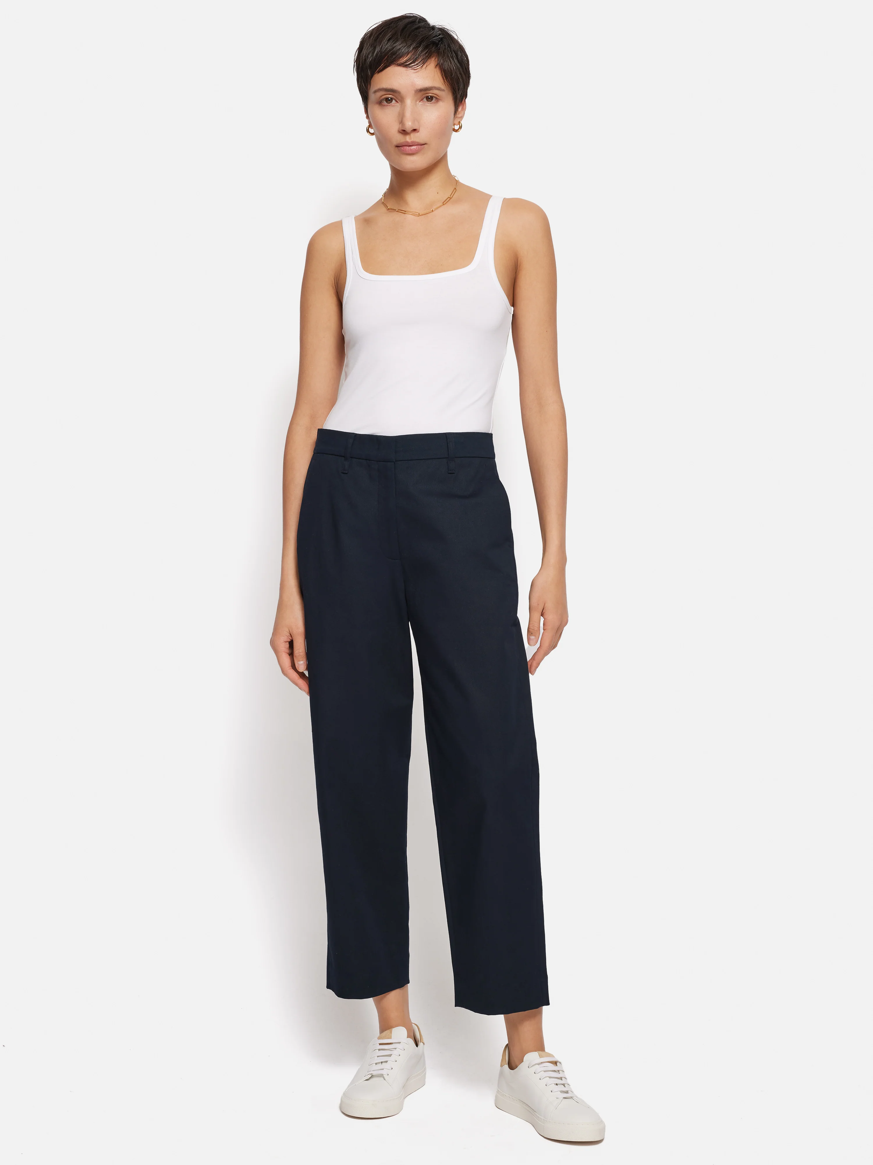 Nevis Cotton Chino | Navy - Image 3