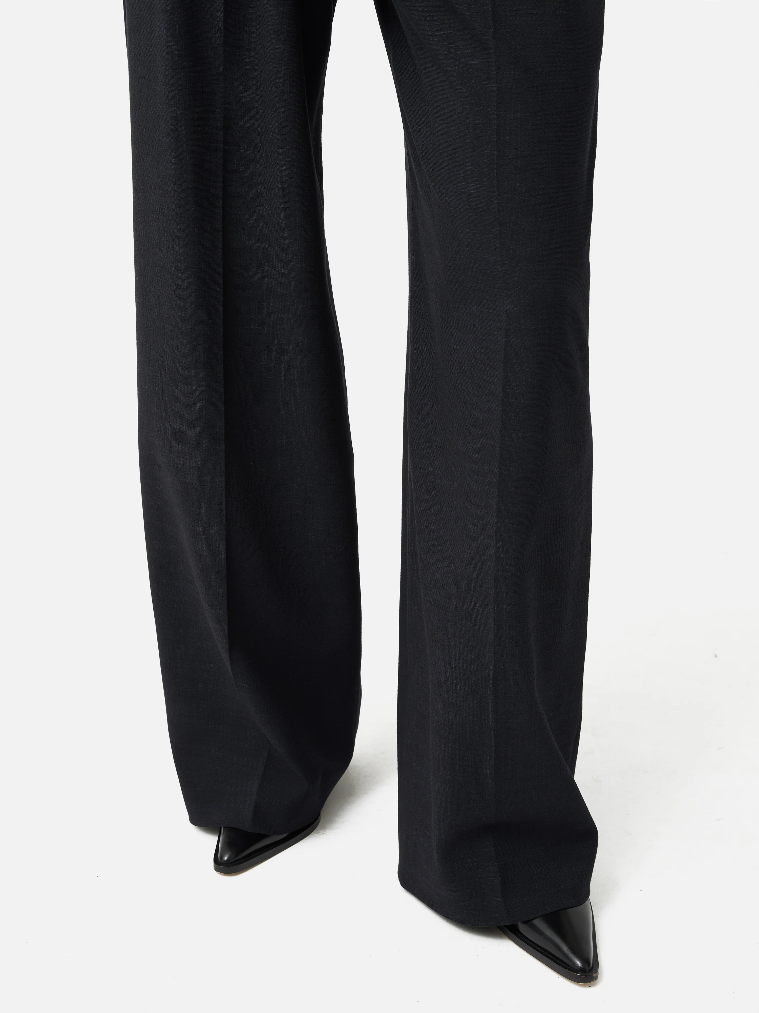 Nik Crosshatch Trouser | Navy - Image 2