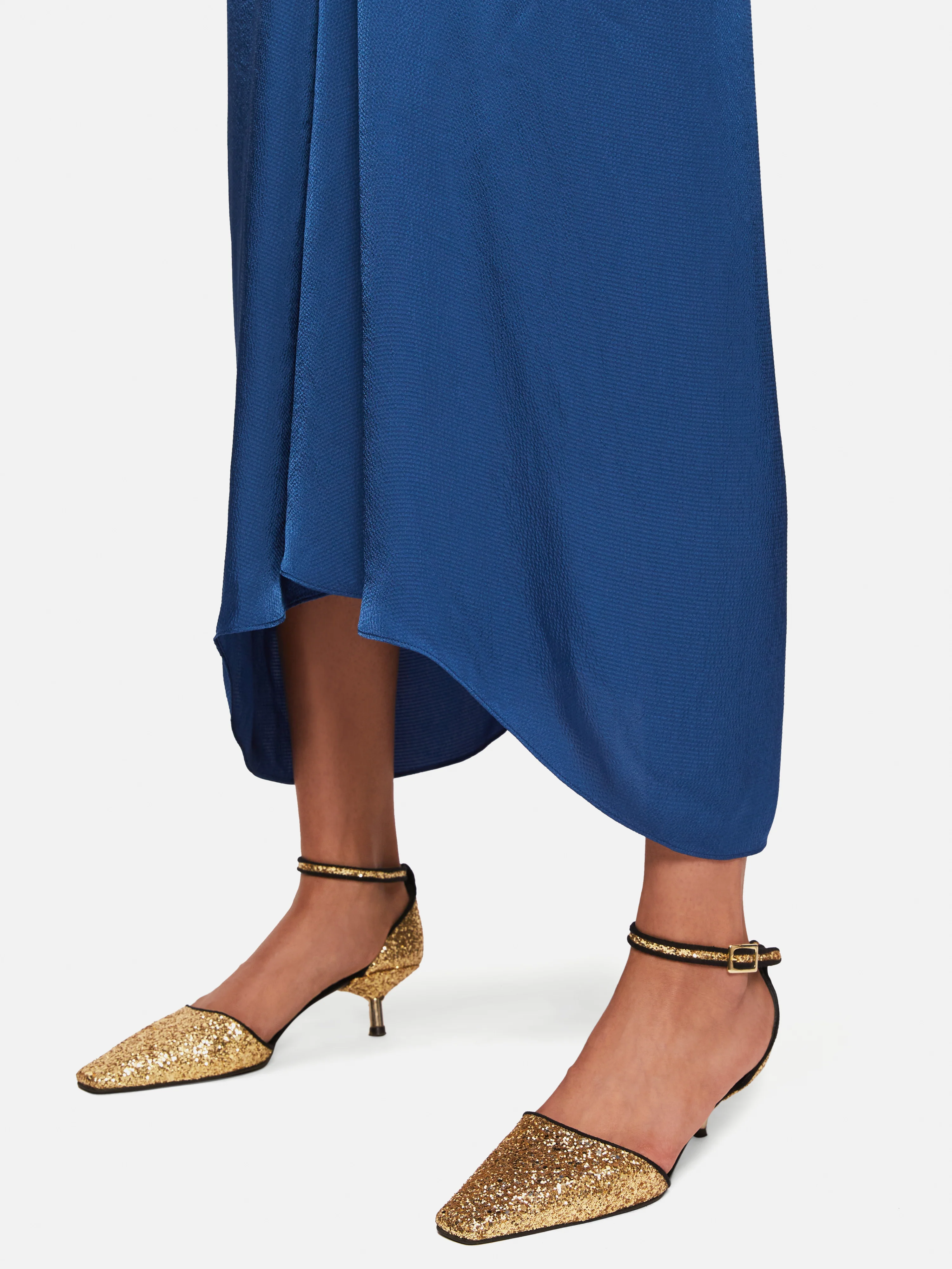 Odette Glitter Sandal | Gold - Image 5
