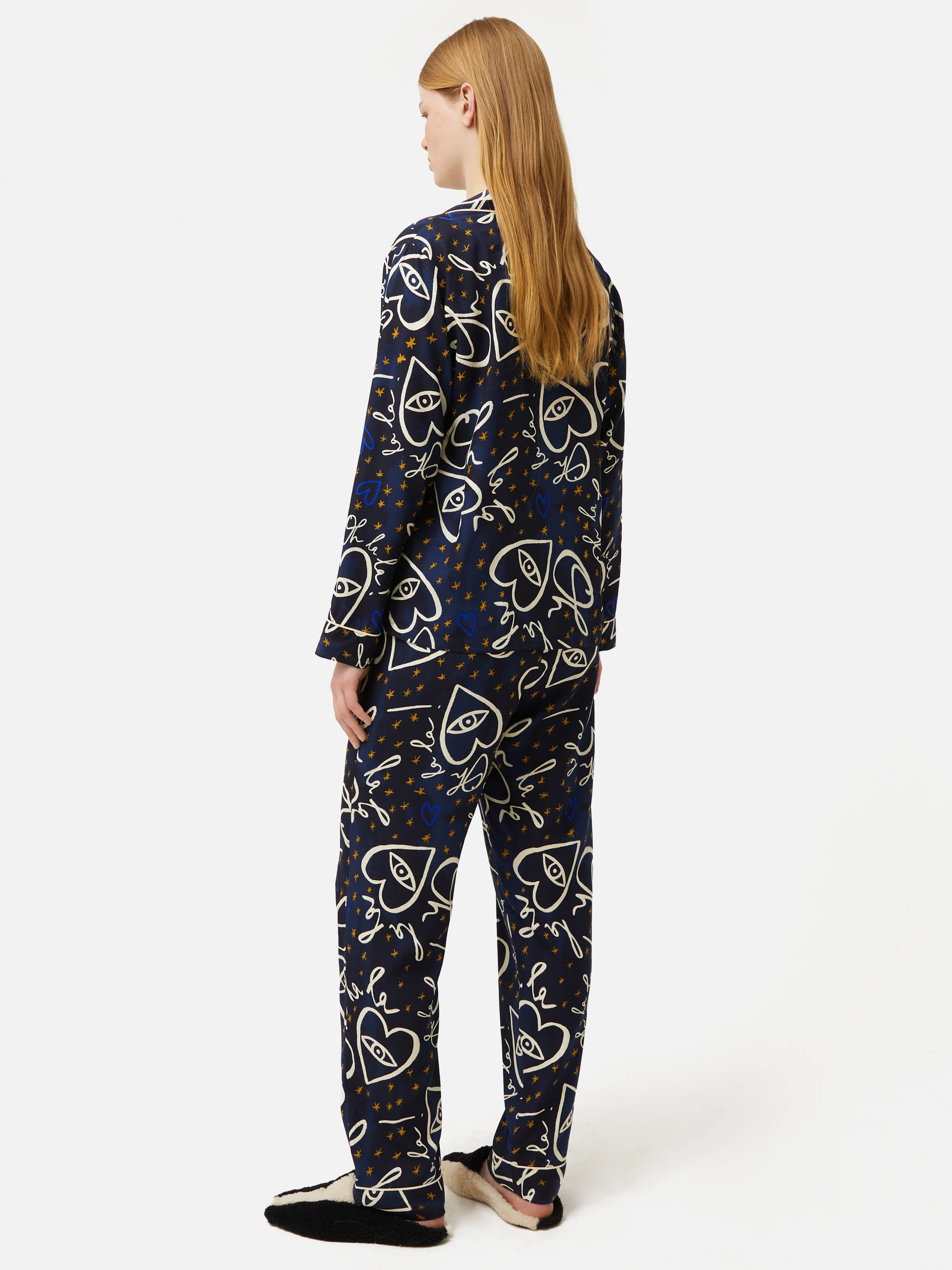 Oh La La Modal Pyjama | Navy - Image 5