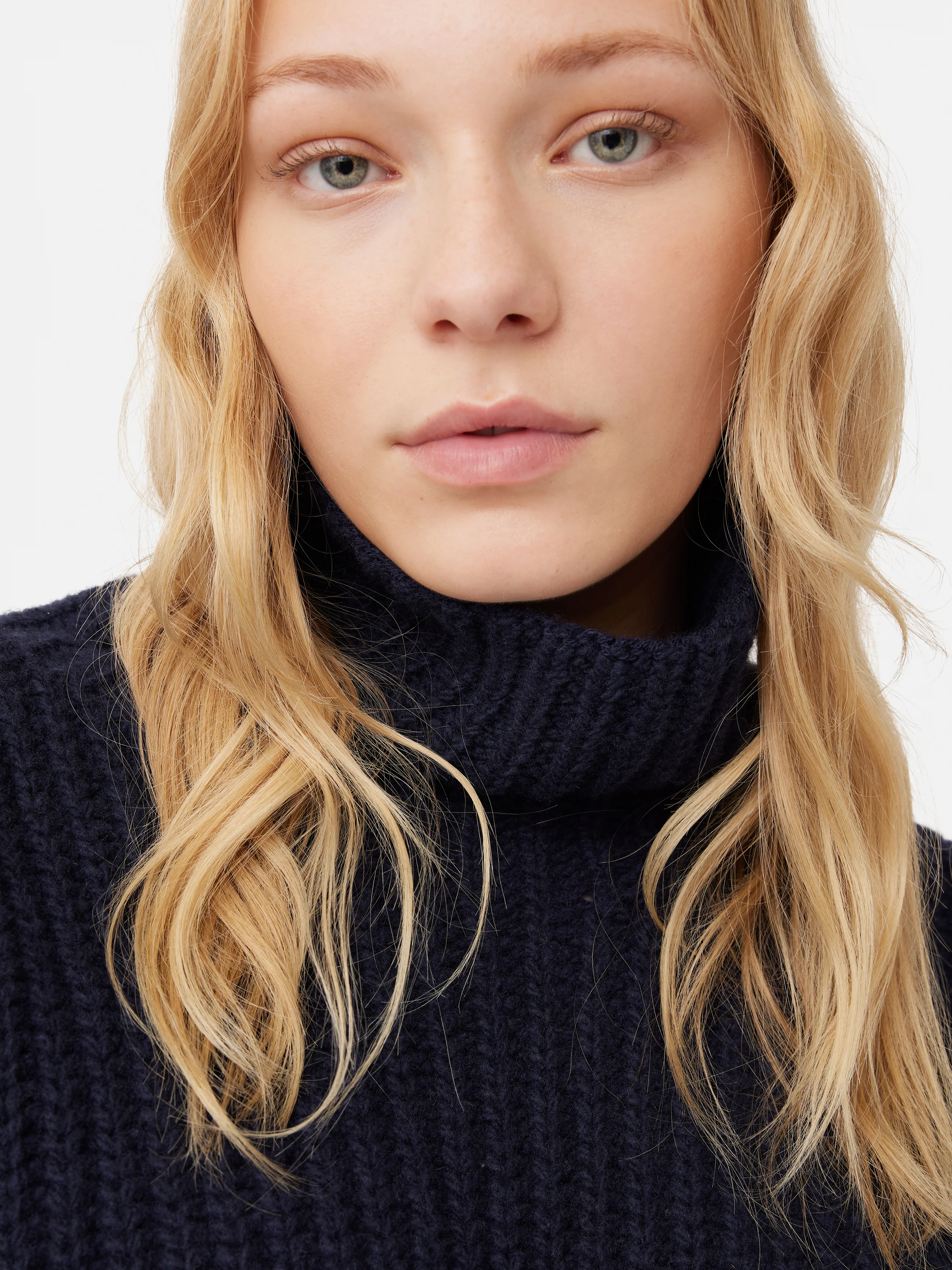 Orkney Oversize Rib Jumper | Navy - Image 2
