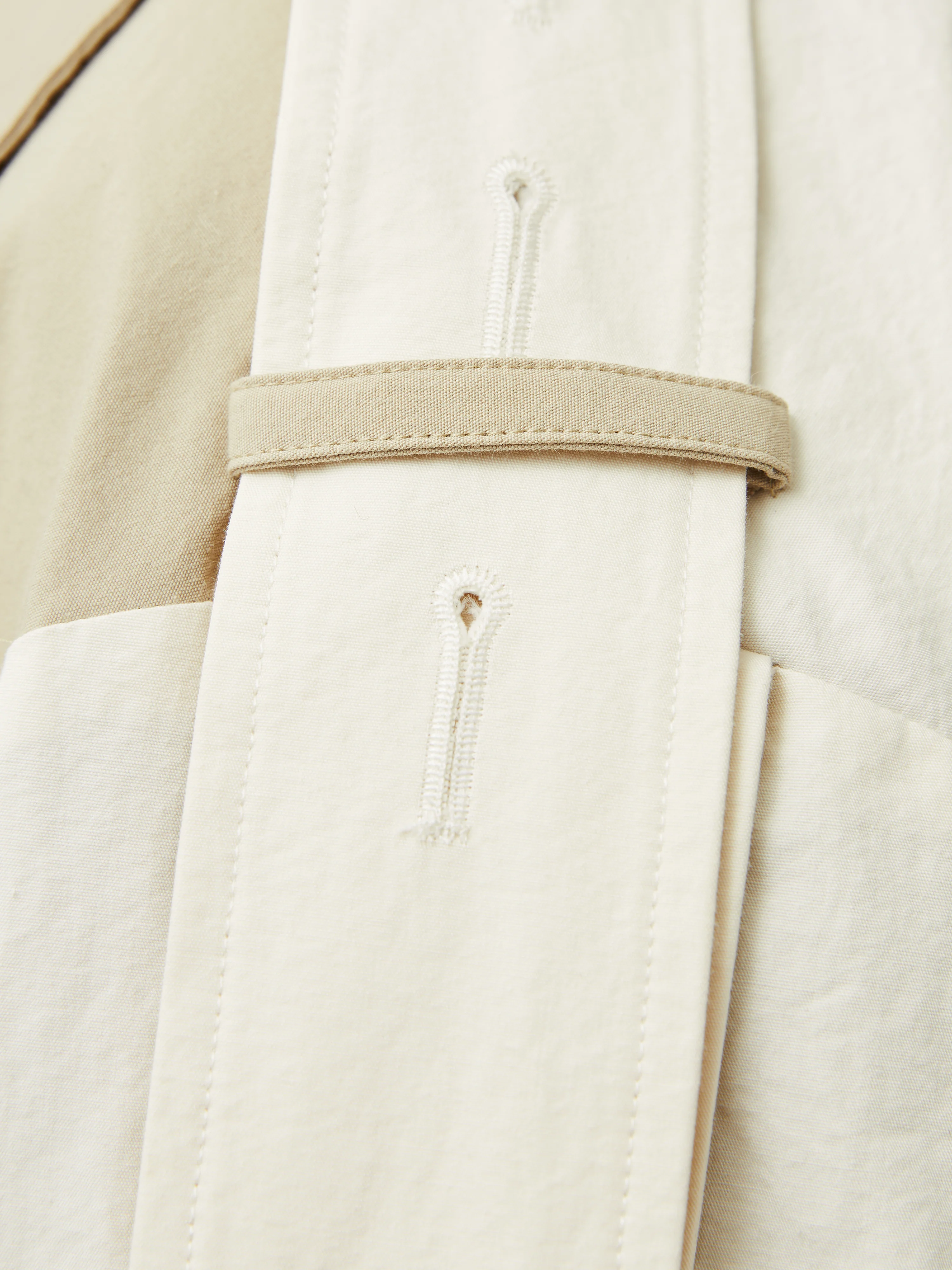 Panelled Trench Coat | Multi - Image 7