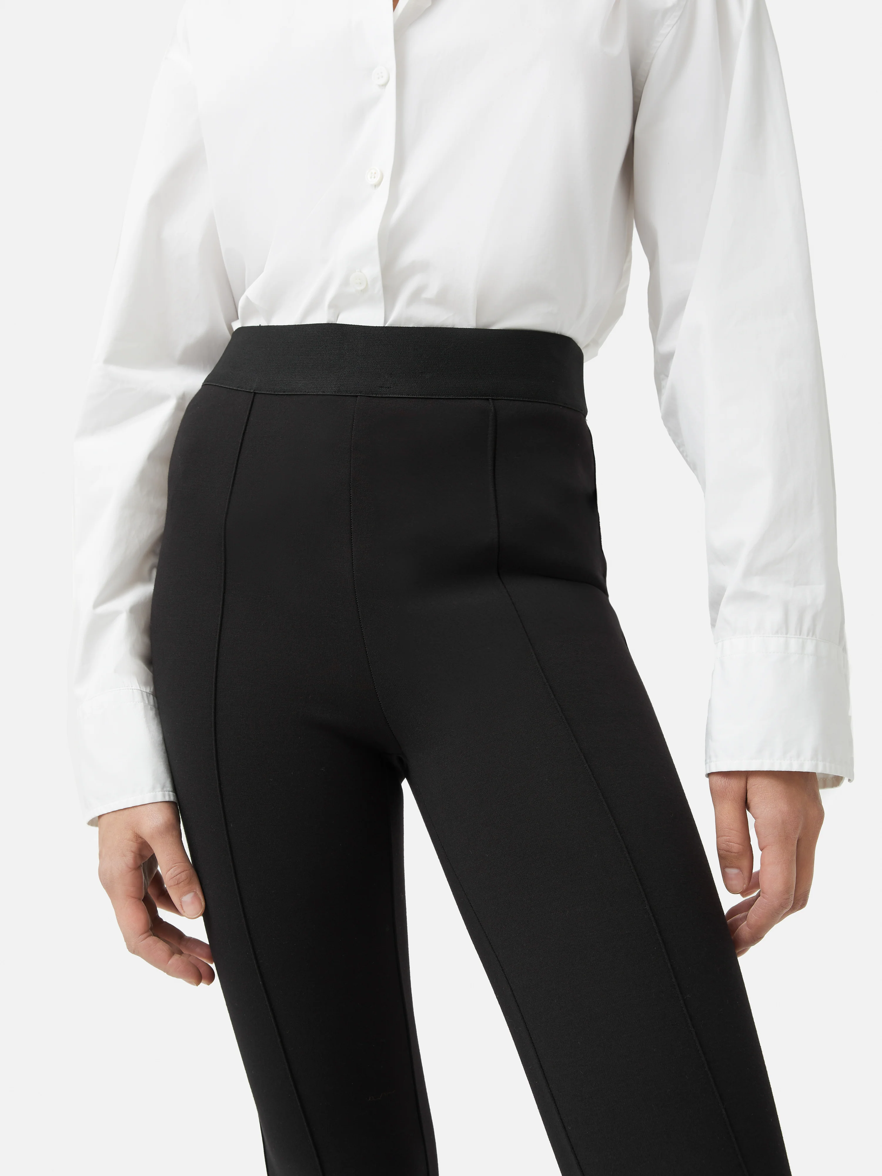 Ponte Kickflare Trouser | Black - Image 4