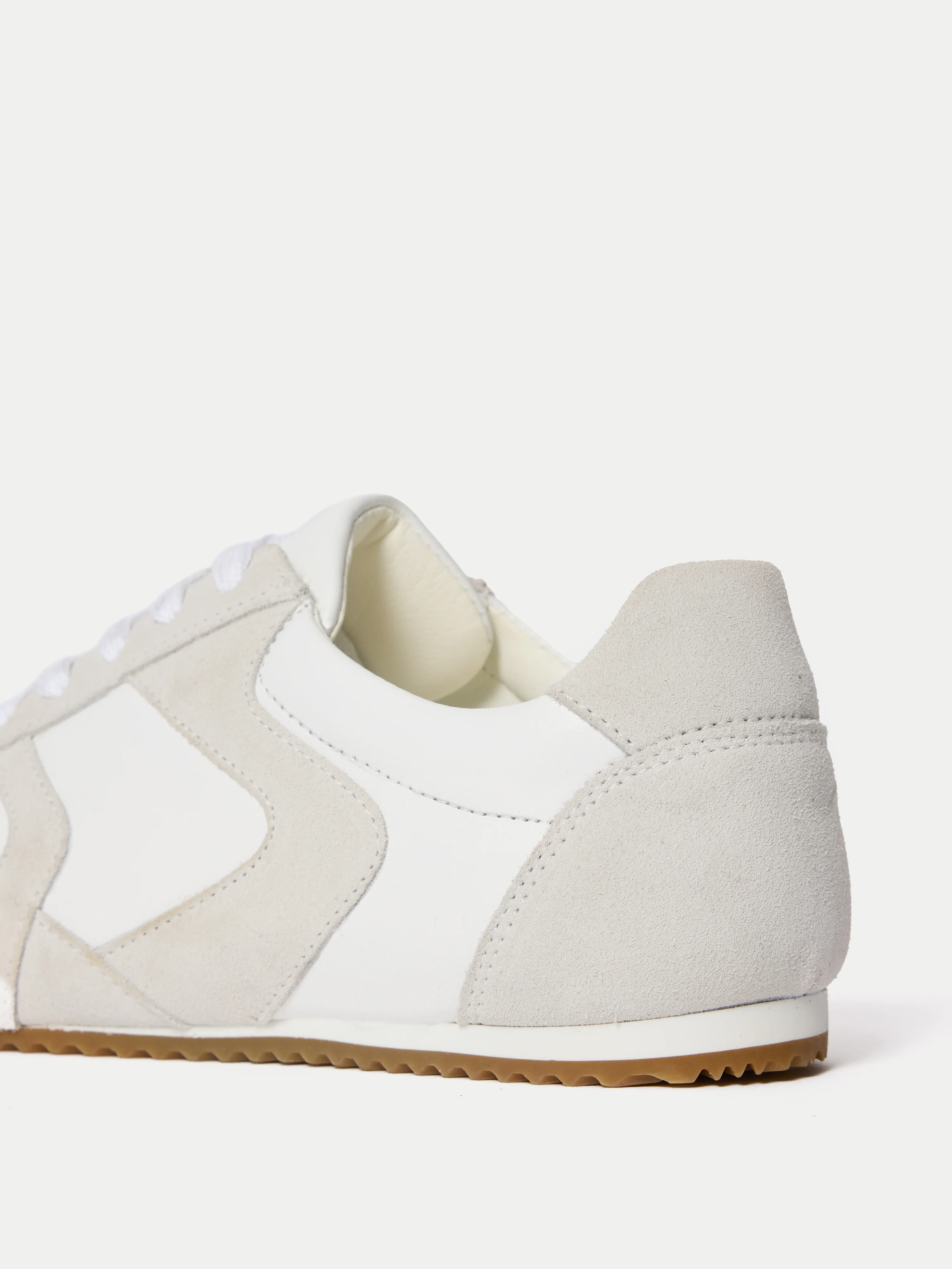 Porto Leather Trainer | White - Image 4