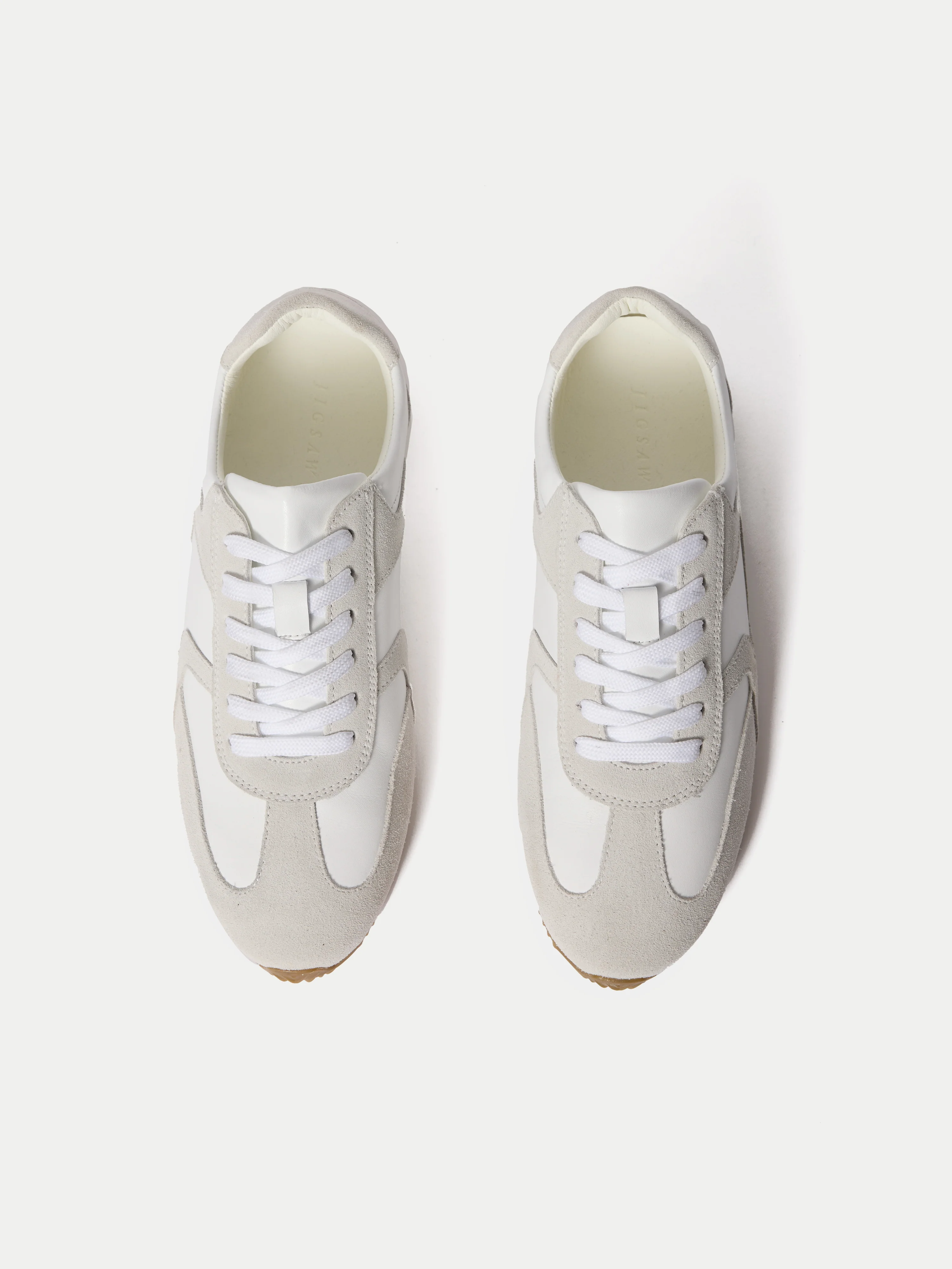 Porto Leather Trainer | White - Image 5