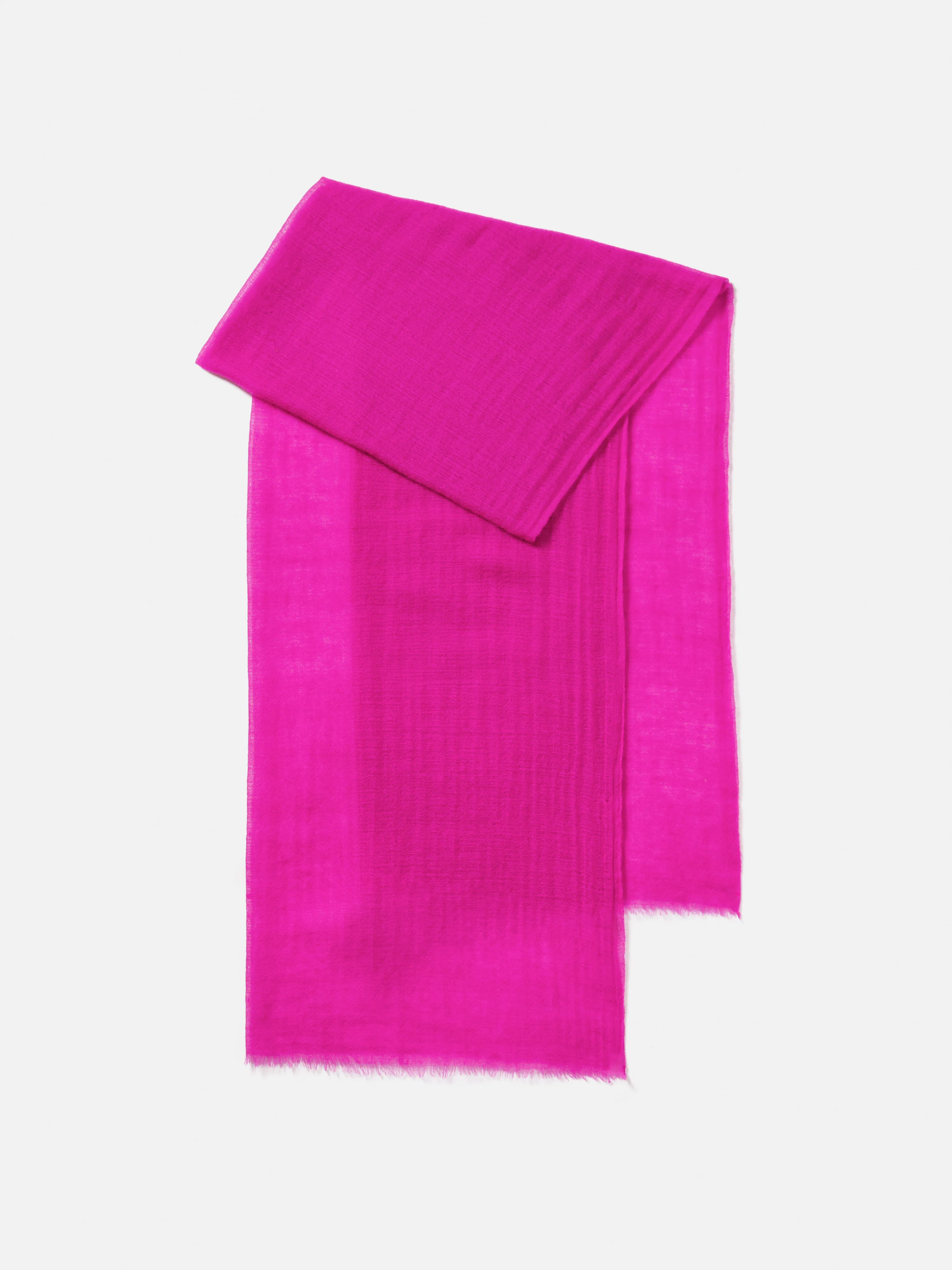 Pure Cashmere Gauze Scarf | Pink - Image 3