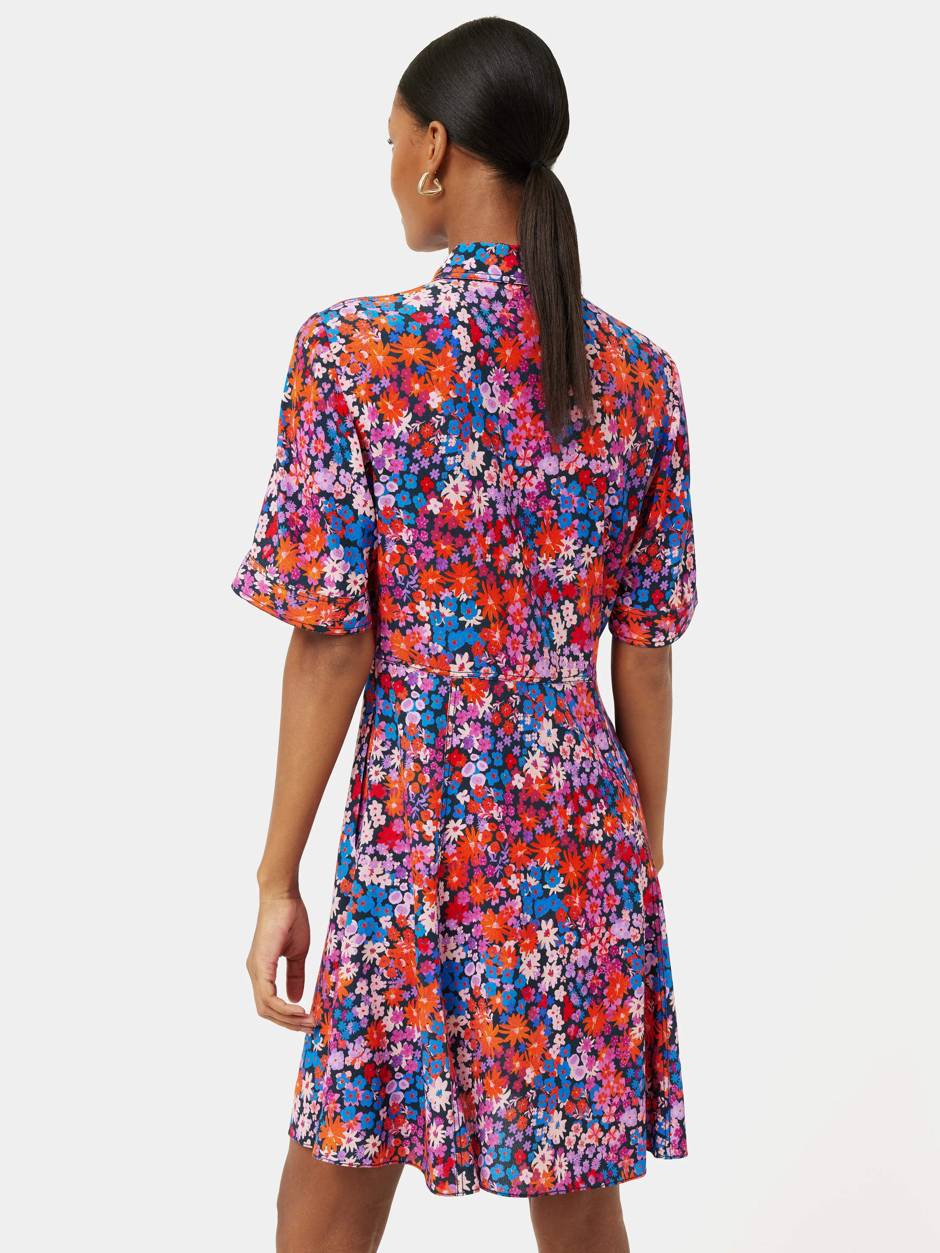 Rave Floral Tea Dress | Pink - Image 5