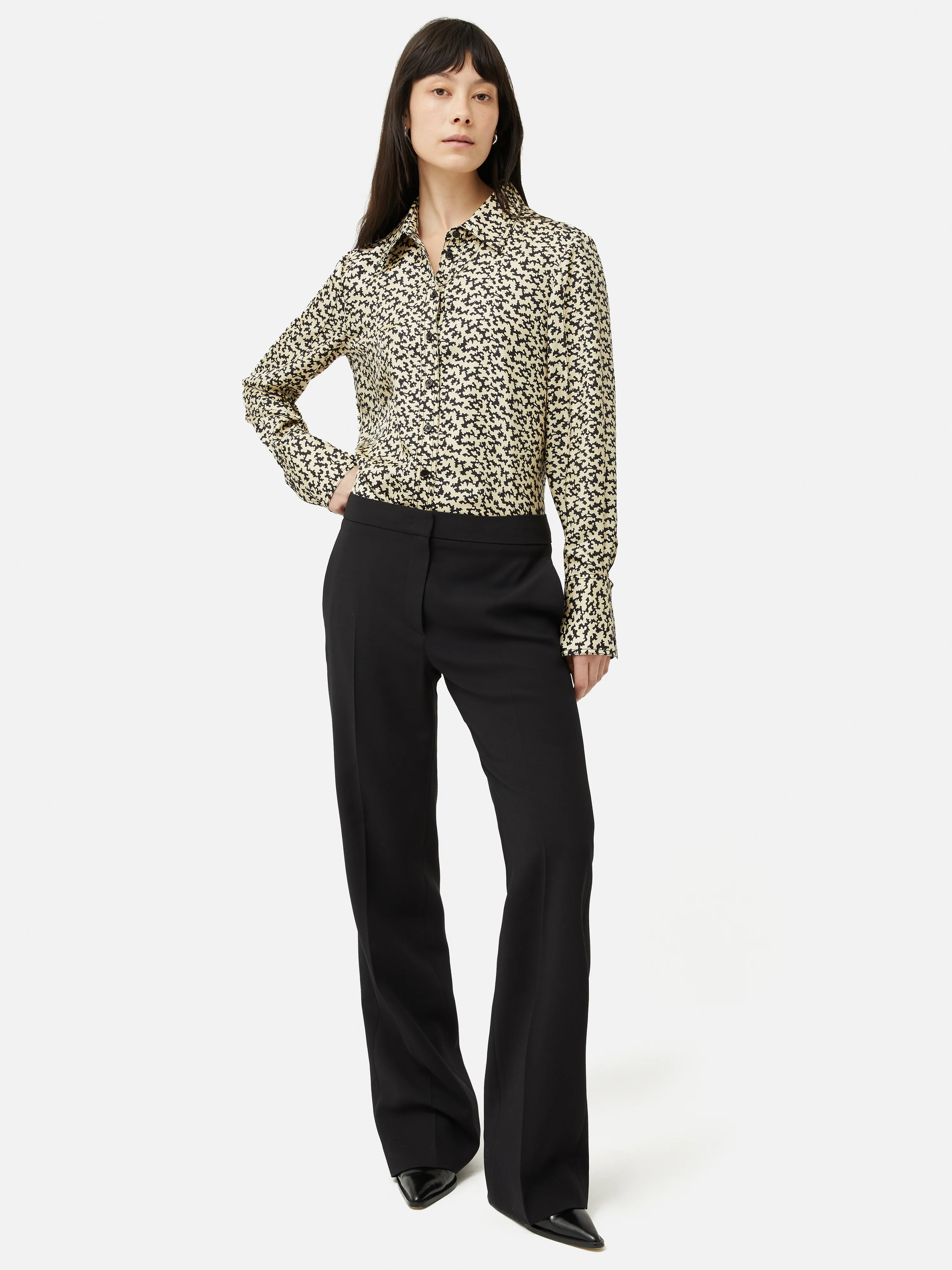 Reef Odyssy Silk Twill Shirt | Monochrome - Image 3