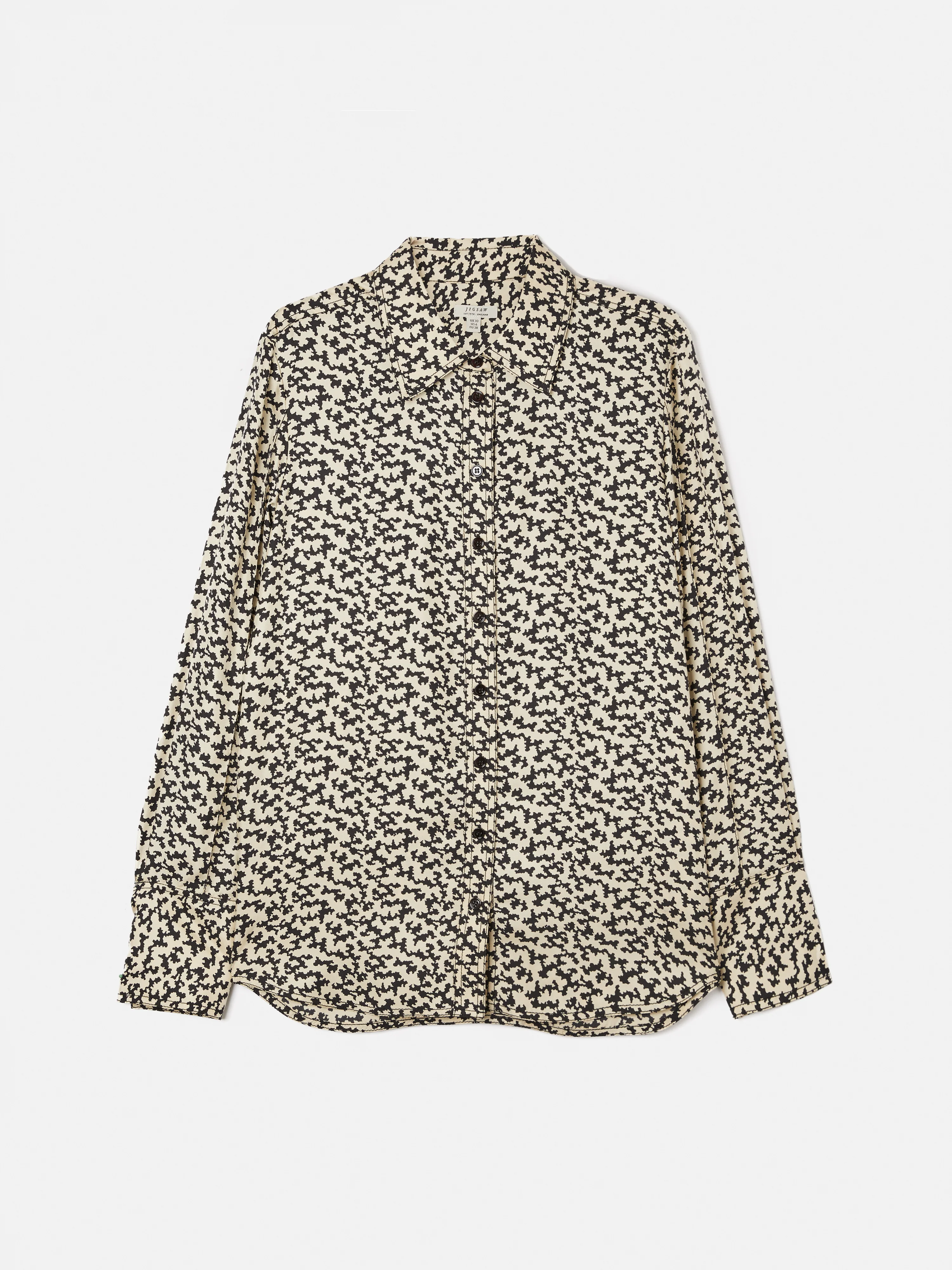 Reef Odyssy Silk Twill Shirt | Monochrome - Image 9