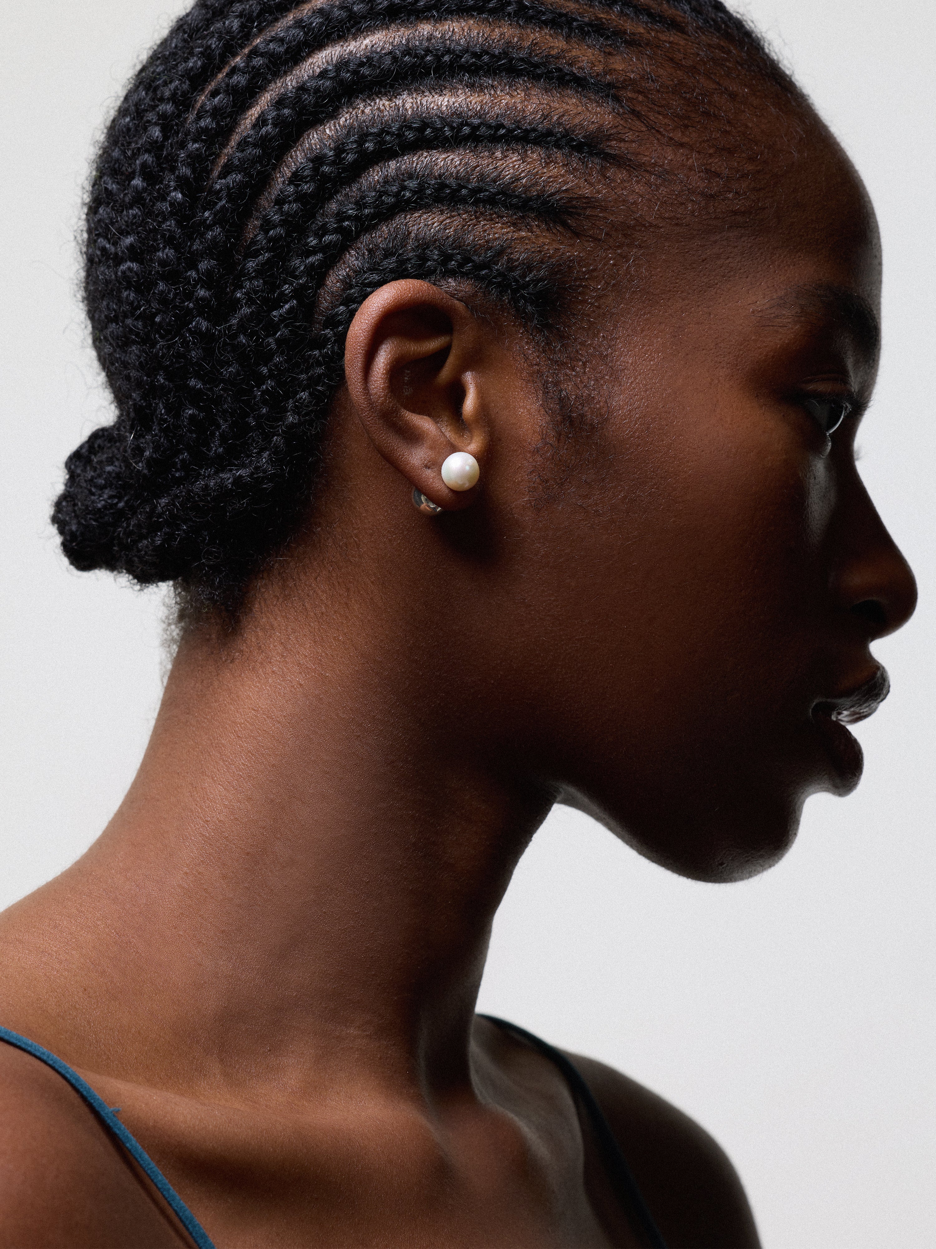 Reversible Stud Earring | Silver - Image 2