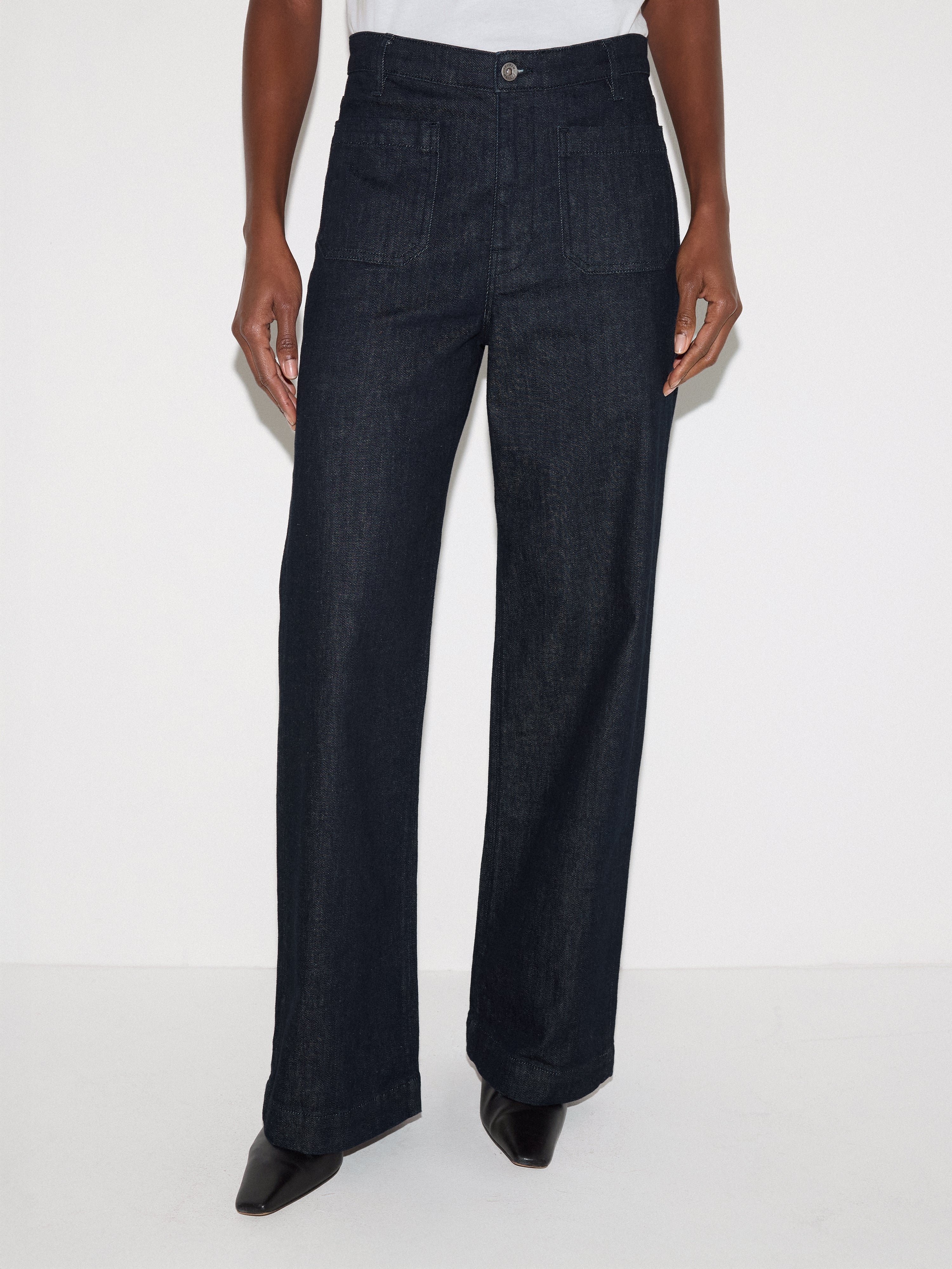 Rhea Patch Pocket Jean | Indigo - Image 2