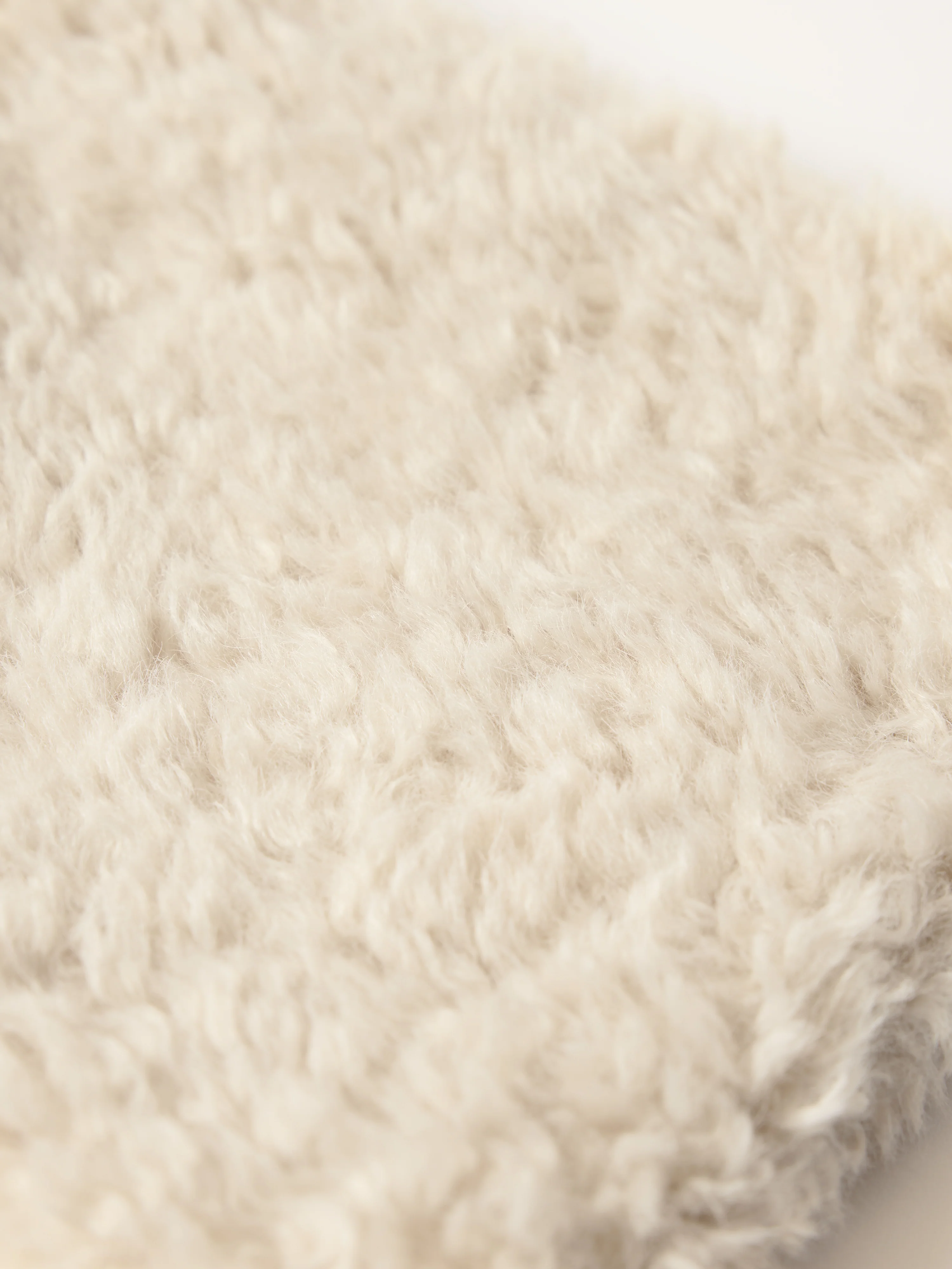 Faux Shearling Hot Water Bottle | Natural - Image 4