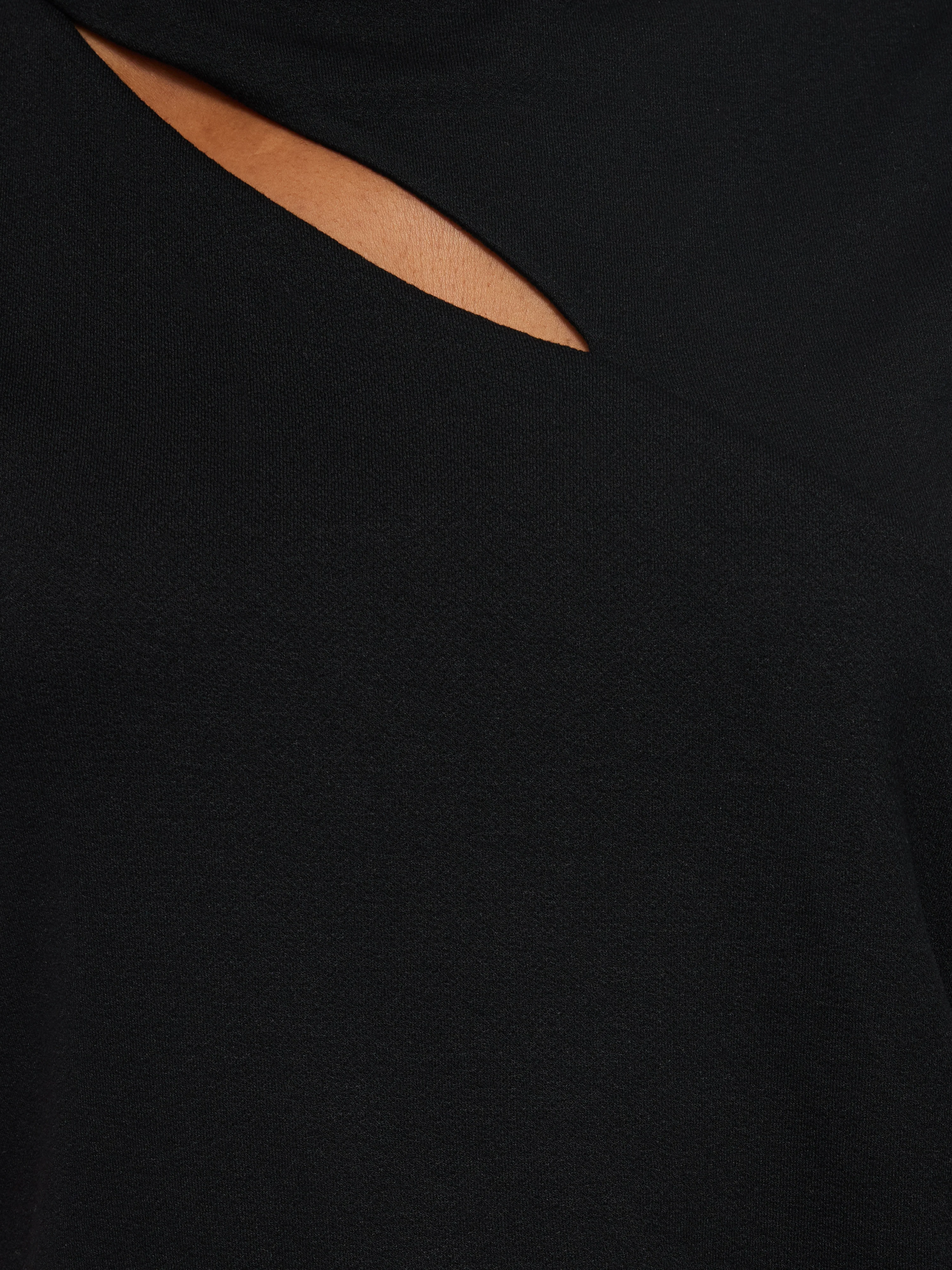 Slash Neck Top | Black - Image 7